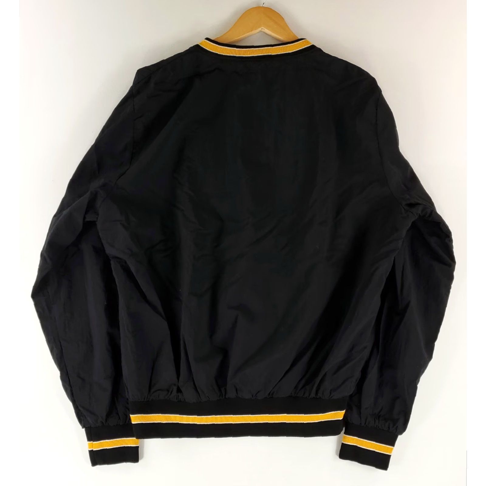 Salem Sportswear VINTAGE Gem Sportswear Pittsburgh Steelers Pullover Warm Up Mens XL Black 70s 80s Matz Gem Sportswear Size US XL / EU 56 / 4 - 6 Thumbnail