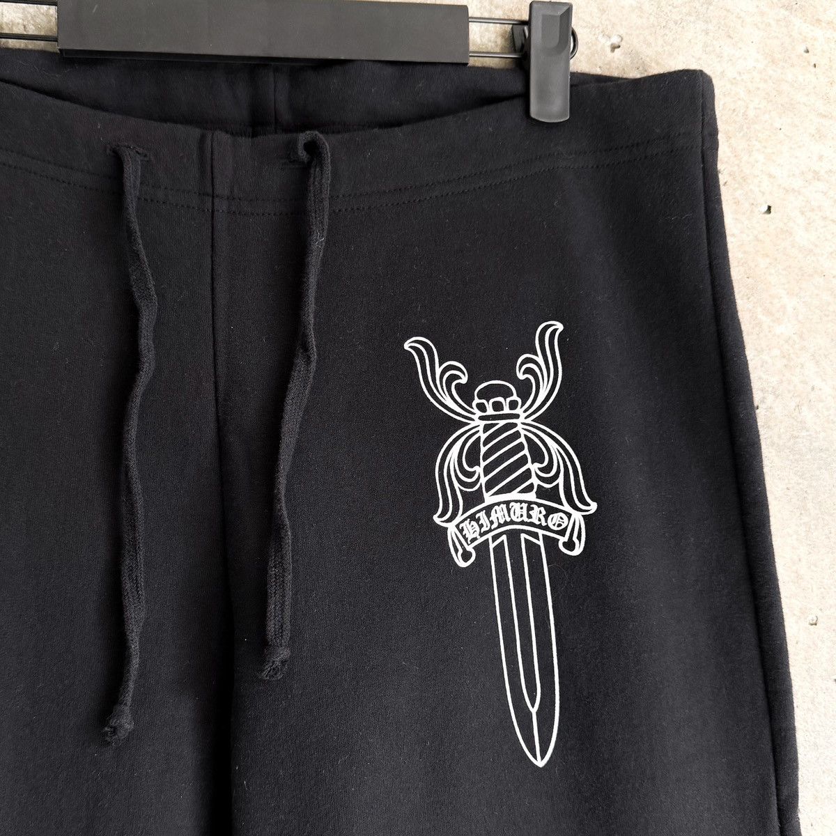 Chrome Hearts Chrome Hearts Kyosuke Himuro Vintage Dagger T Bar Sweatpants Size US 32 / EU 48 - 2 Thumbnail