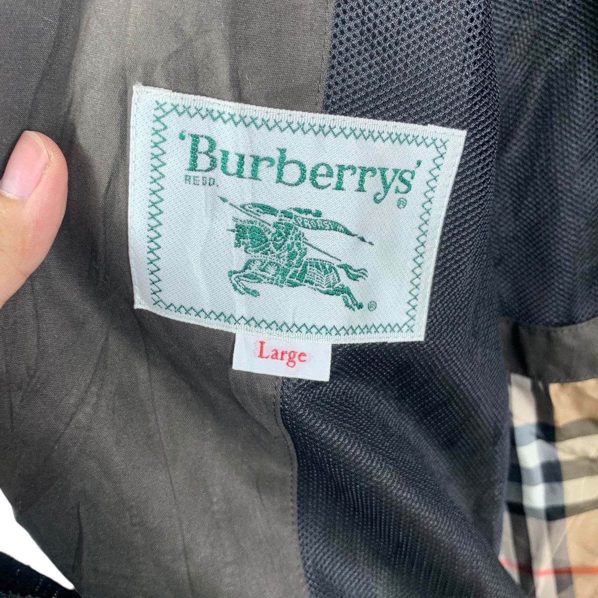 Burberry Vintage BURBERRY LONDON Nova Checks Parka Trench Coat Jacket Size XL / US 12-14 / IT 48-50 - 9 Thumbnail
