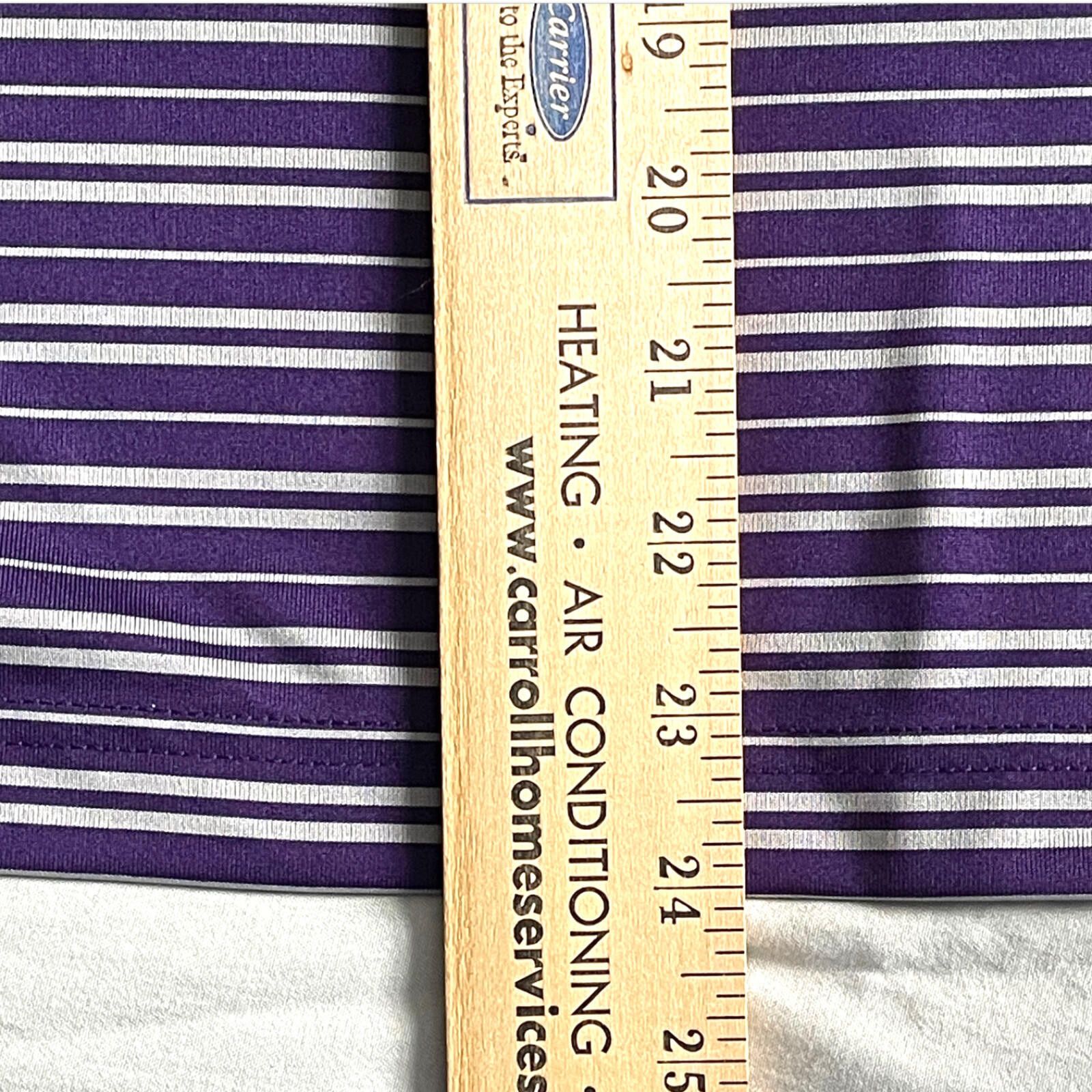 NFL Baltimore Ravens S Polo Shirt NFL Team Apparel Striped NWT Size US S / EU 44-46 / 1 - 7 Thumbnail