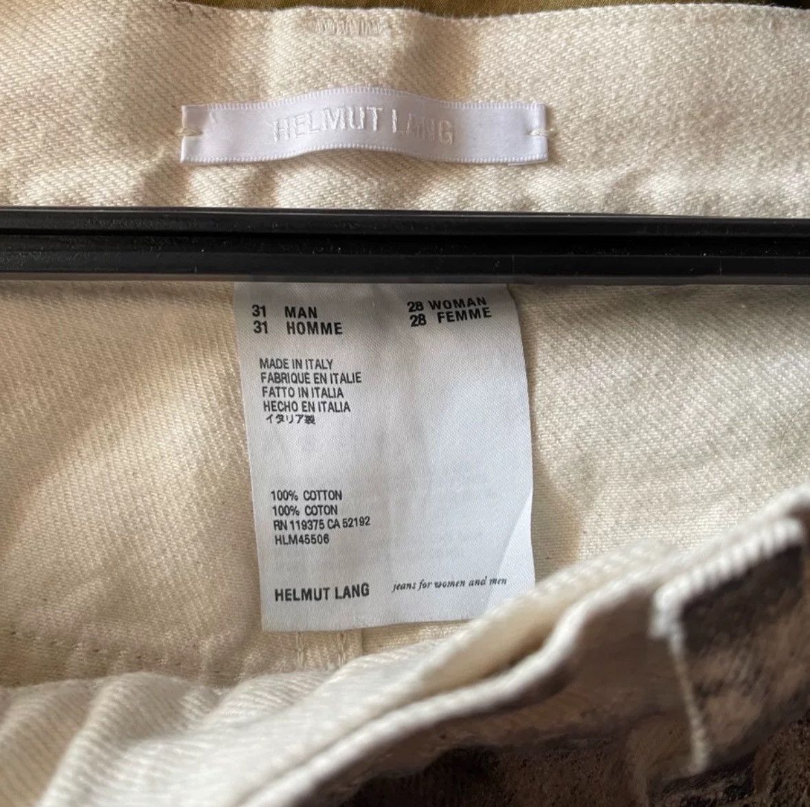 Helmut Lang Helmut Lang Italian made brushed adhesive logging pants Size US 31 - 3 Thumbnail