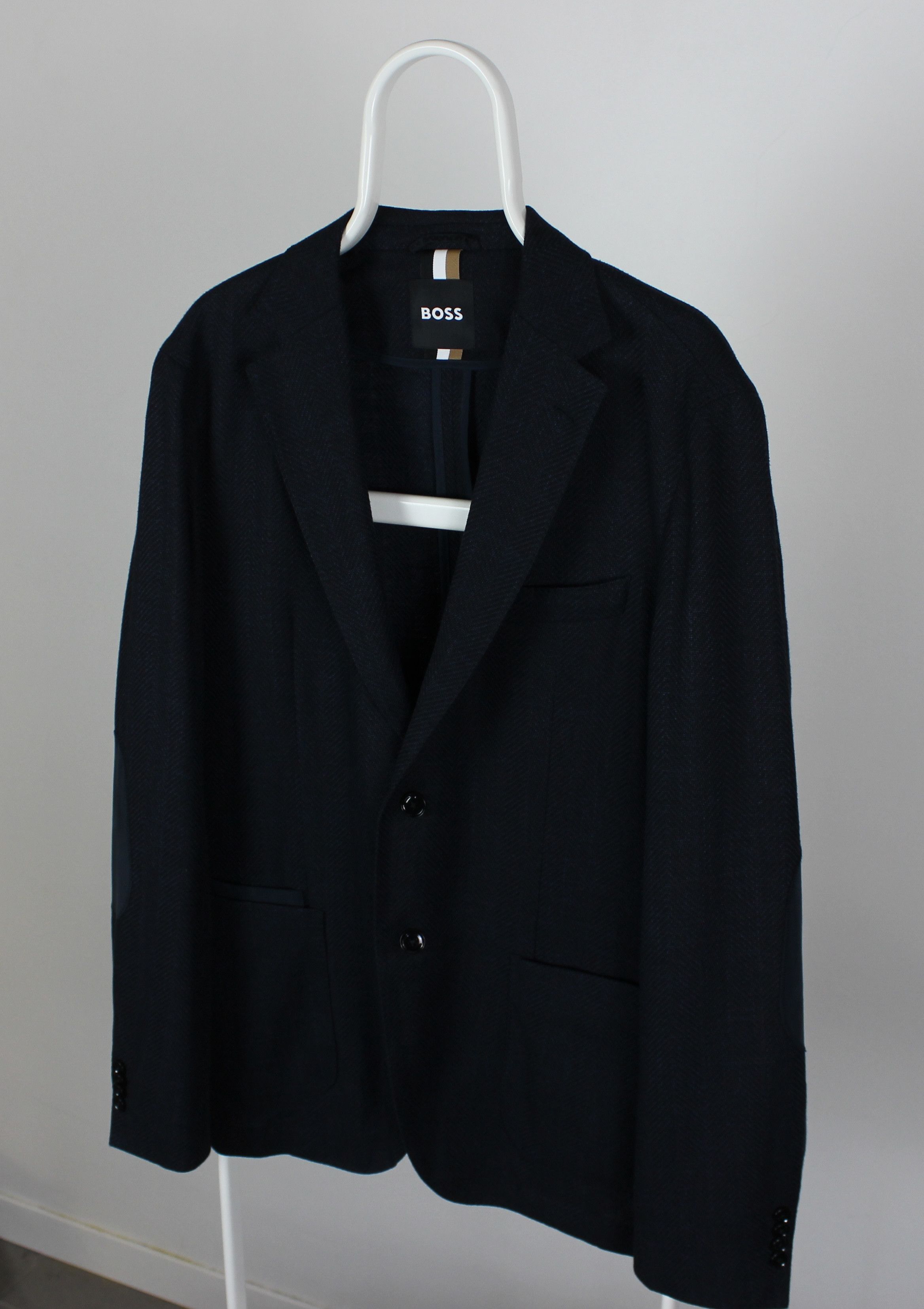 Hugo Boss Hugo Boss blazer men wool 52 42R L XL black 2024 Size 42R - 2 Thumbnail