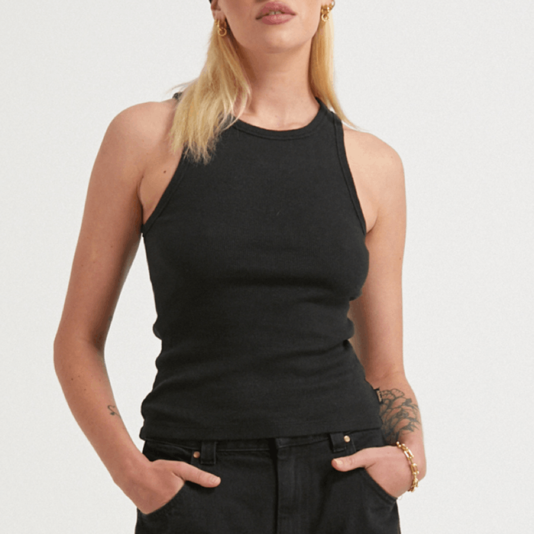 Afends NWT Afends - Lydia - Women's Hemp Ribbed Tank Top - Small Size S / US 4 / IT 40 - 5 Thumbnail