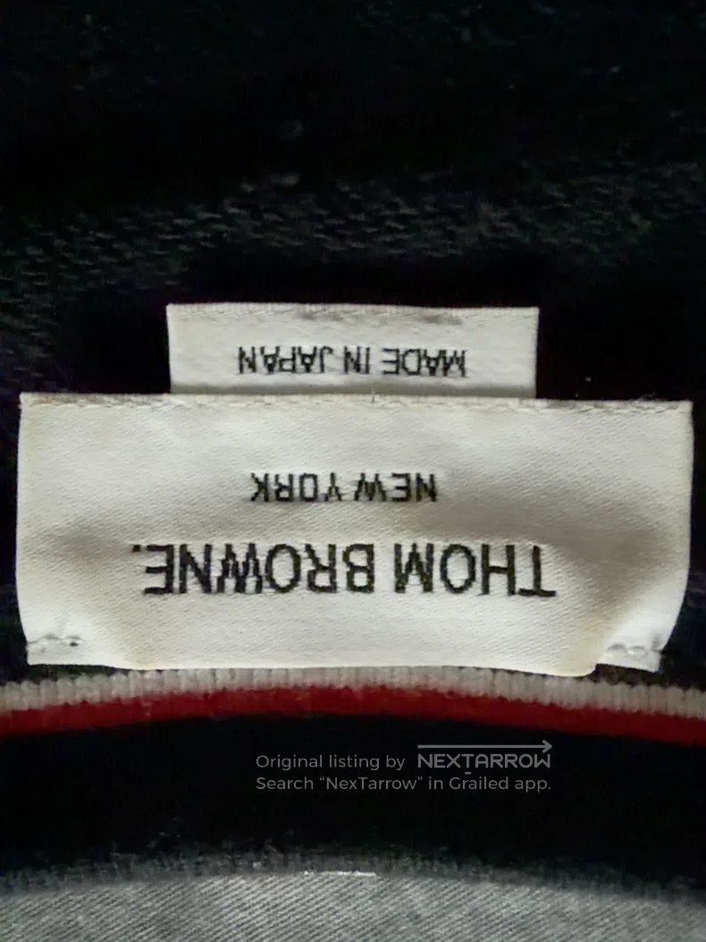Other Thom Browne Blue Navy Hoodie Size US L / EU 52-54 / 3 - 5 Thumbnail