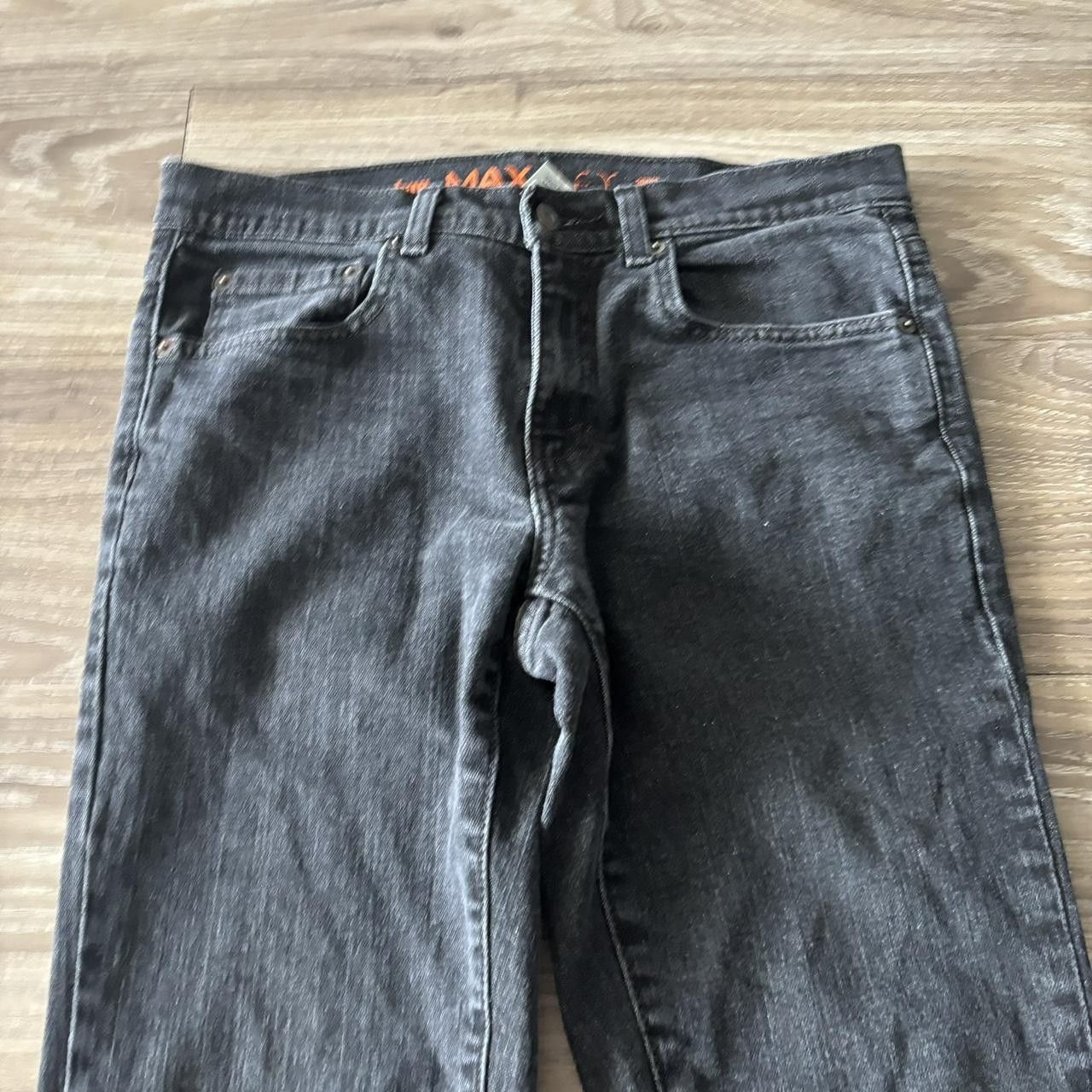 Vintage Crazy Vintage Y2K/2000s Grunge Black Denim Jeans! 30x32 Size US 30 / EU 46 - 5 Thumbnail