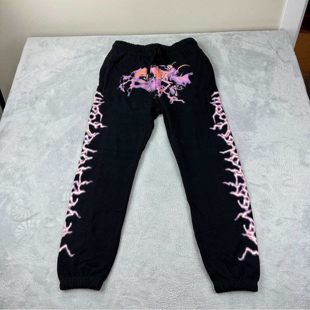 Vlone Vlone x Never Broke Again Black 100% Cotton Sweatpants Made Size US 28 / EU 44 - 5 Thumbnail