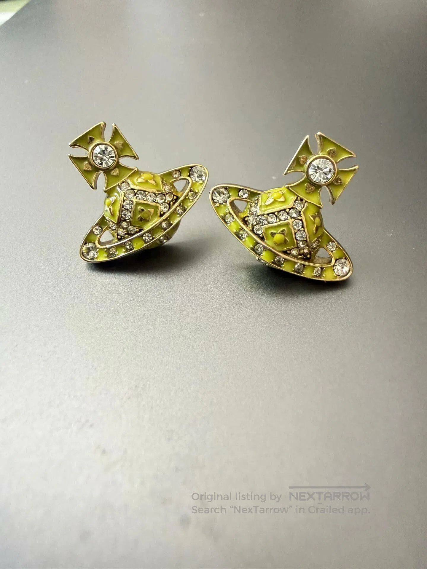 Vivienne Westwood Vivienne Westwood Saturn Earrings. Size ONE SIZE - 2 Thumbnail