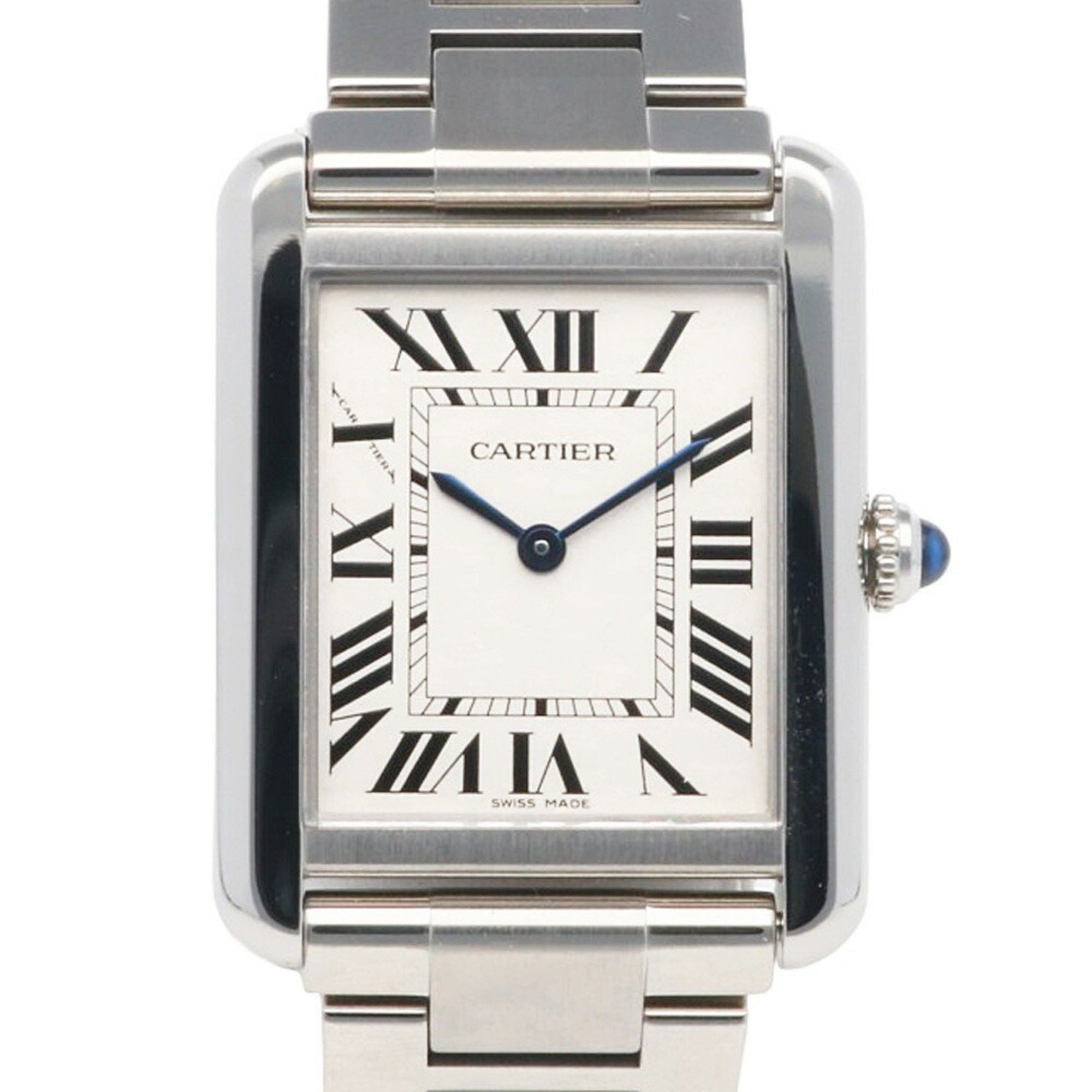 Cartier Tank Solo SM Watch, Stainless Steel 3170 Quartz, Ladies