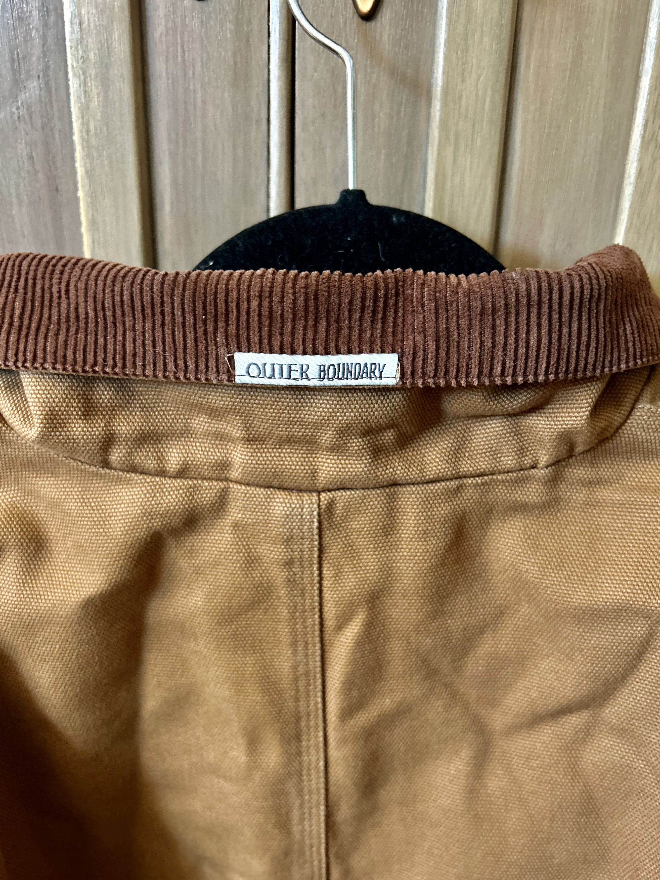Carhartt Tan Canvas Work Coat Men’s L - Unisex Size US XL / EU 56 / 4 - 4 Thumbnail