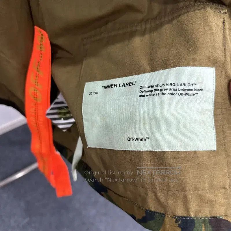 Off-White Off-White Camo Utility Jacket for Men . Size US M / EU 48-50 / 2 - 7 Thumbnail