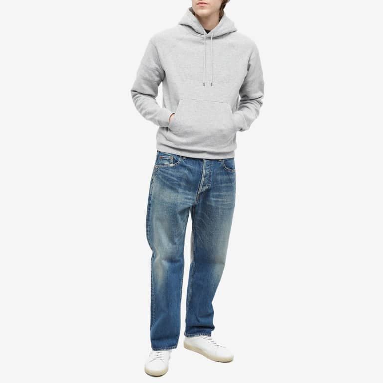 Saint Laurent Paris o1mle1224 Logo Hoodie in Grey Size US L / EU 52-54 / 3 - 4 Thumbnail