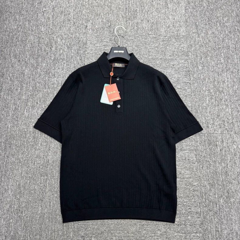 Loro Piana LORO PIANA Wool knit short sleeves Size US M / EU 48-50 / 2 - 1 Thumbnail