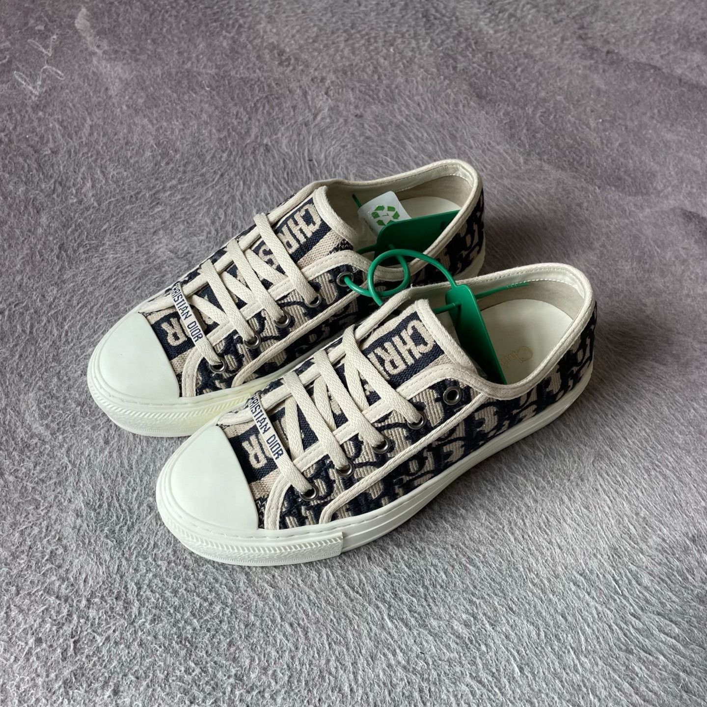 Dior Dior Blue Lowtop Sneakers S Women Size US 6 / IT 36 - 1 Thumbnail