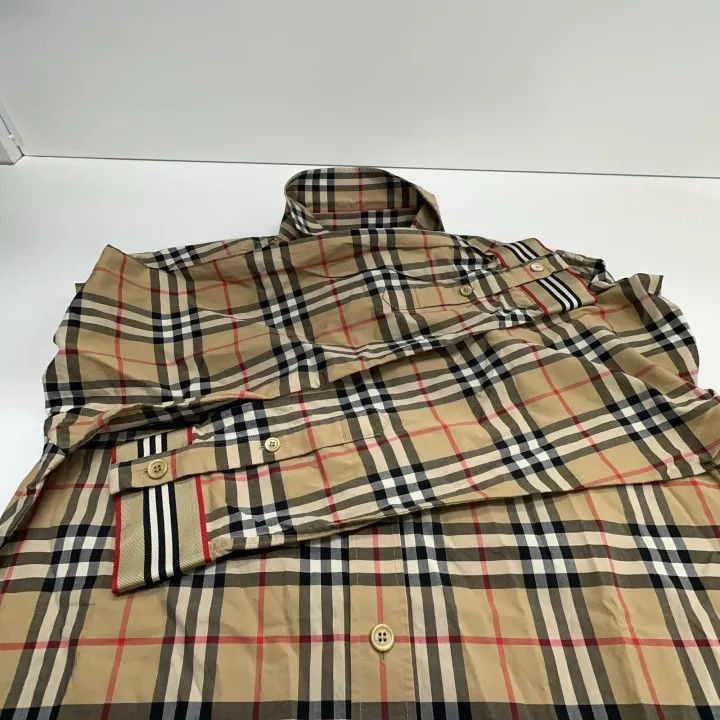 Other Burberry Burberry Vintage Check Cuffed Cotton Shirt-2507 Size US M / EU 48-50 / 2 - 5 Thumbnail