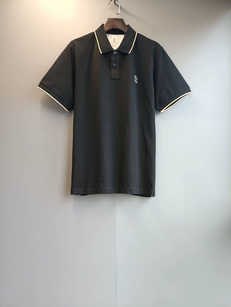 Brunello Cucinelli Brunello Cucinelli Cotton Polo Shirt - dmc Size US L / EU 52-54 / 3 - 1 Thumbnail