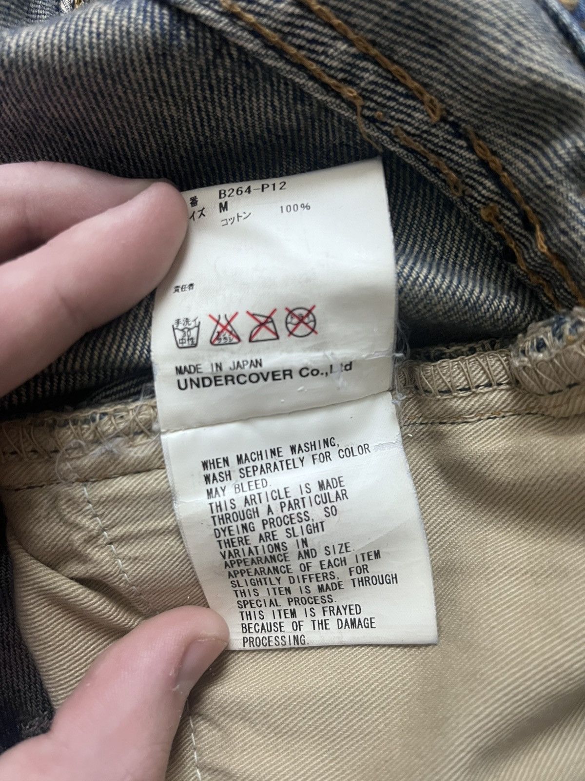 Undercover Undercover AW04 Red Yarn Denim Size US 31 - 7 Thumbnail