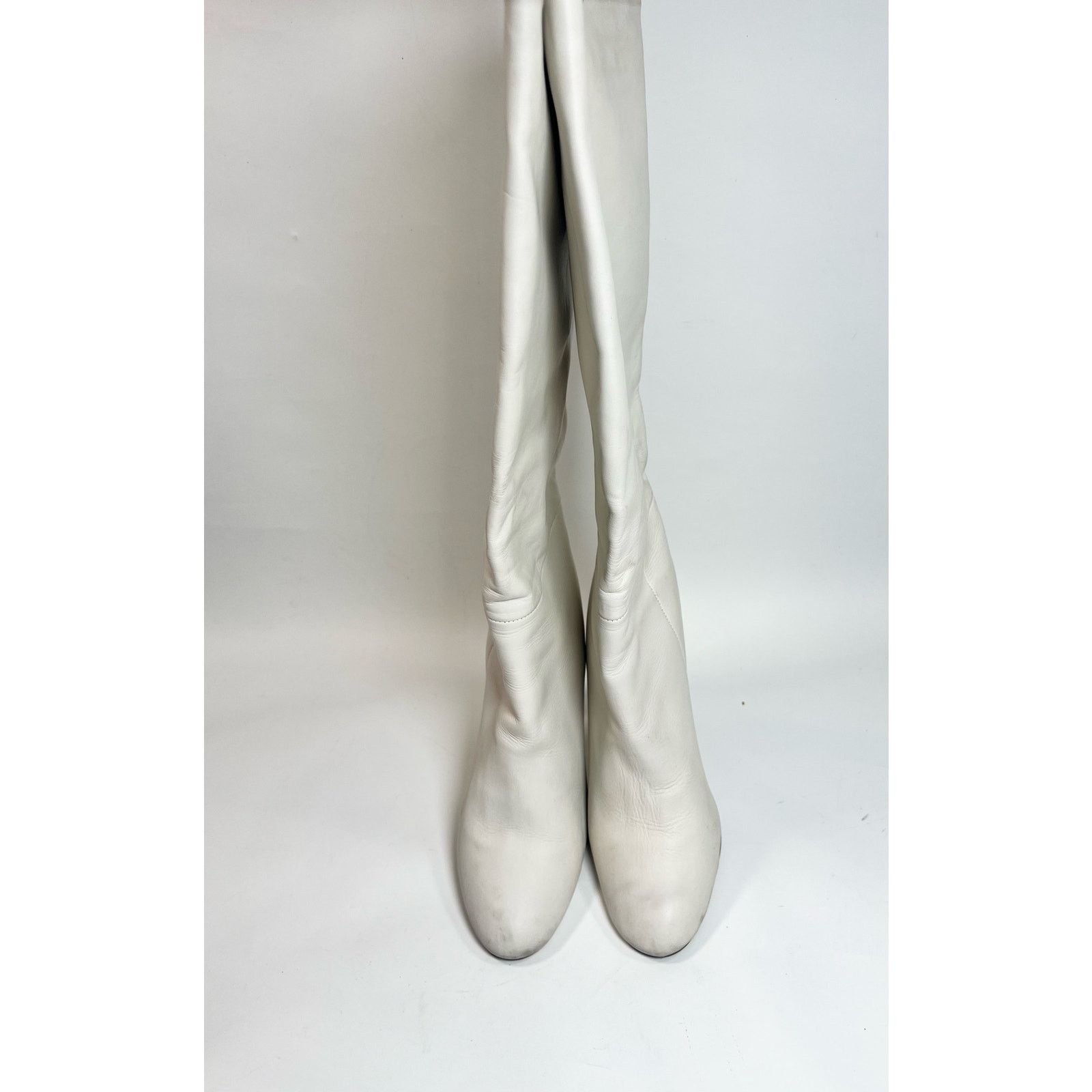 Designer Tony Bianco Jester Scrunch Boot in Milk Denver size 8 $265 Size US 8 / IT 38 - 5 Thumbnail