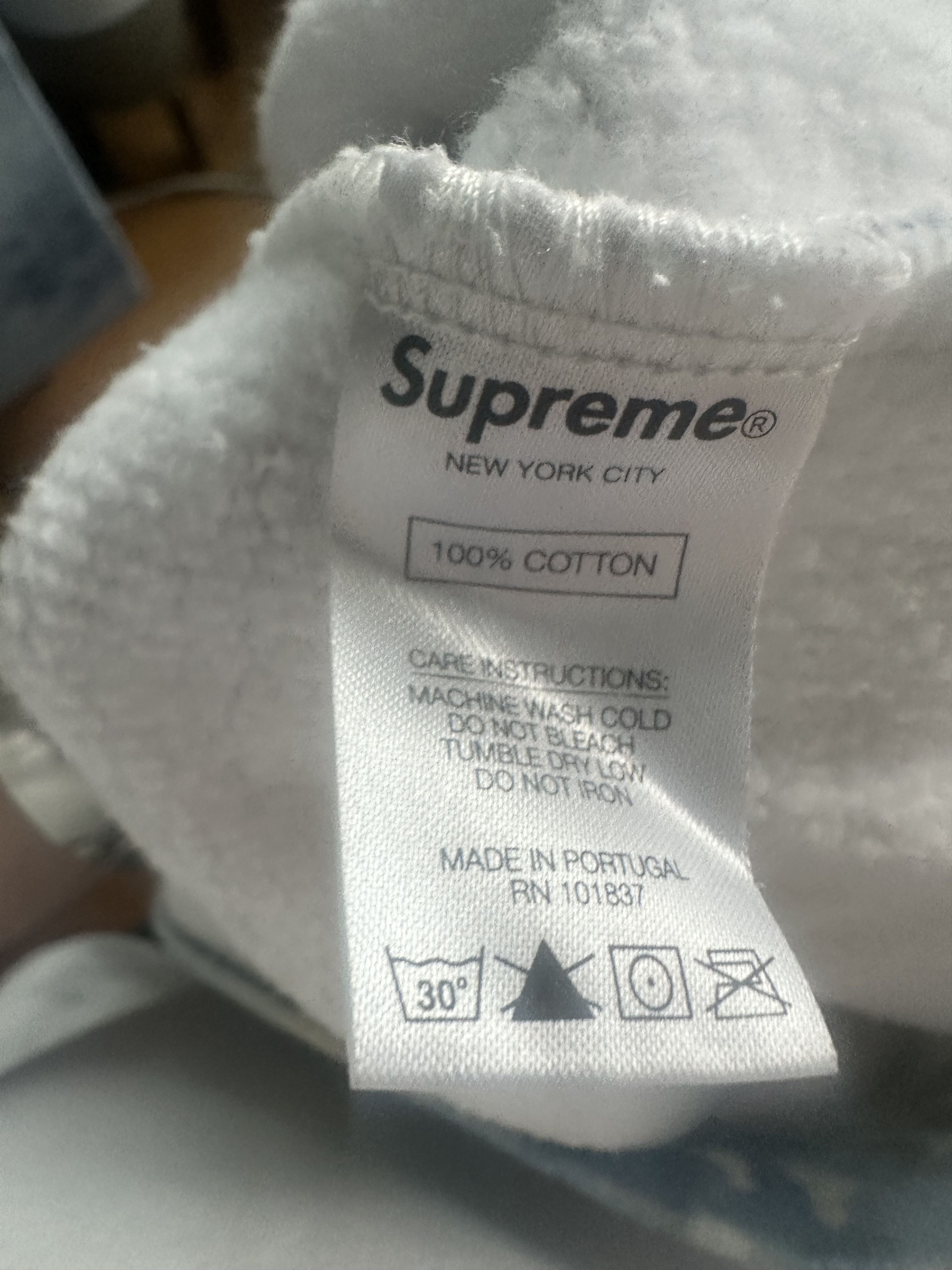 Supreme Supreme Watercolor Fleece Crewneck - Size M Size US M / EU 48-50 / 2 - 6 Thumbnail