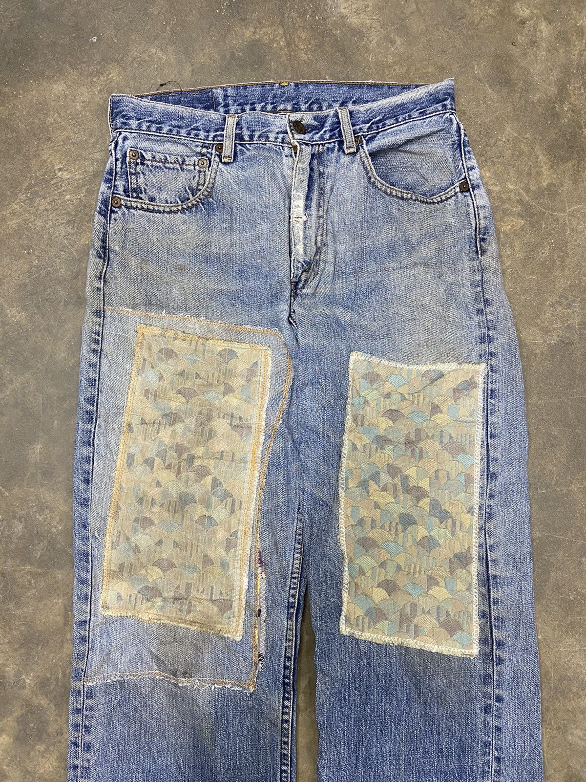 Levi's Vintage Levis jeans 512 patch work Size US 30 / EU 46 - 2 Thumbnail