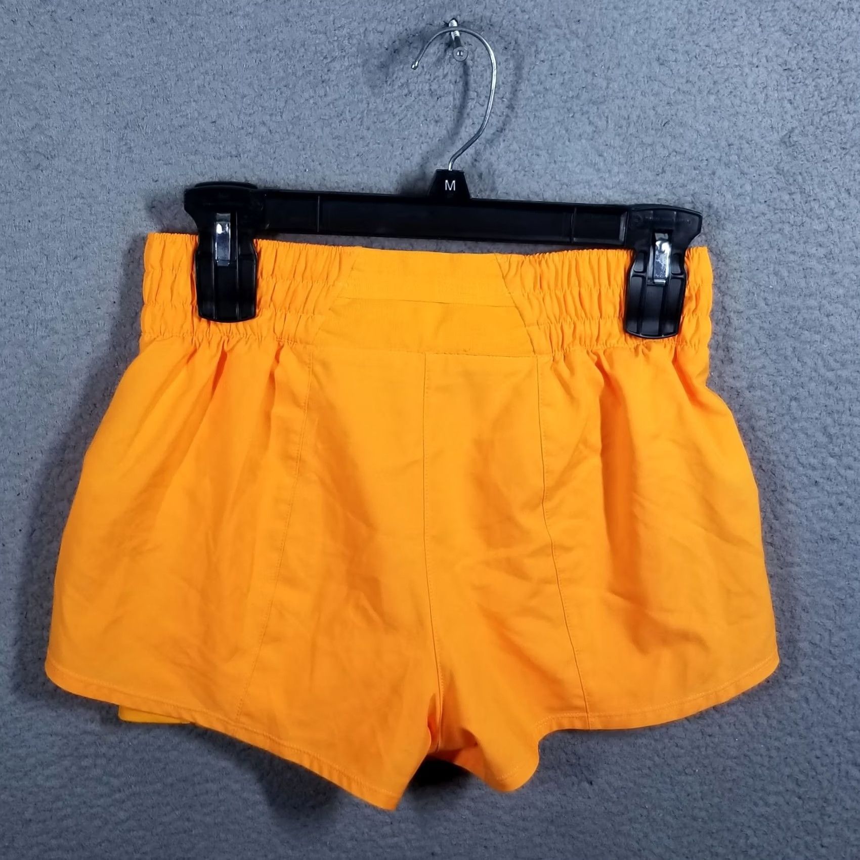 Nike Nike One DX6642-675 Dri-FIT Shorts Womens S Yellow Athletic, Running, Gym, 3 in Inseam, Moisture Wicking, Breathable, Lined Size 28" / US 6 / IT 42 - 6 Thumbnail