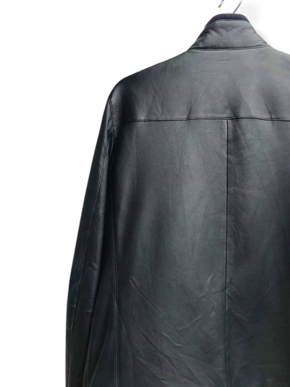 Calvin Klein × Calvin Klein 205W39NYC Vintage Calvin Klein Sheepskin Leather Jacket Size US L / EU 52-54 / 3 - 8 Thumbnail
