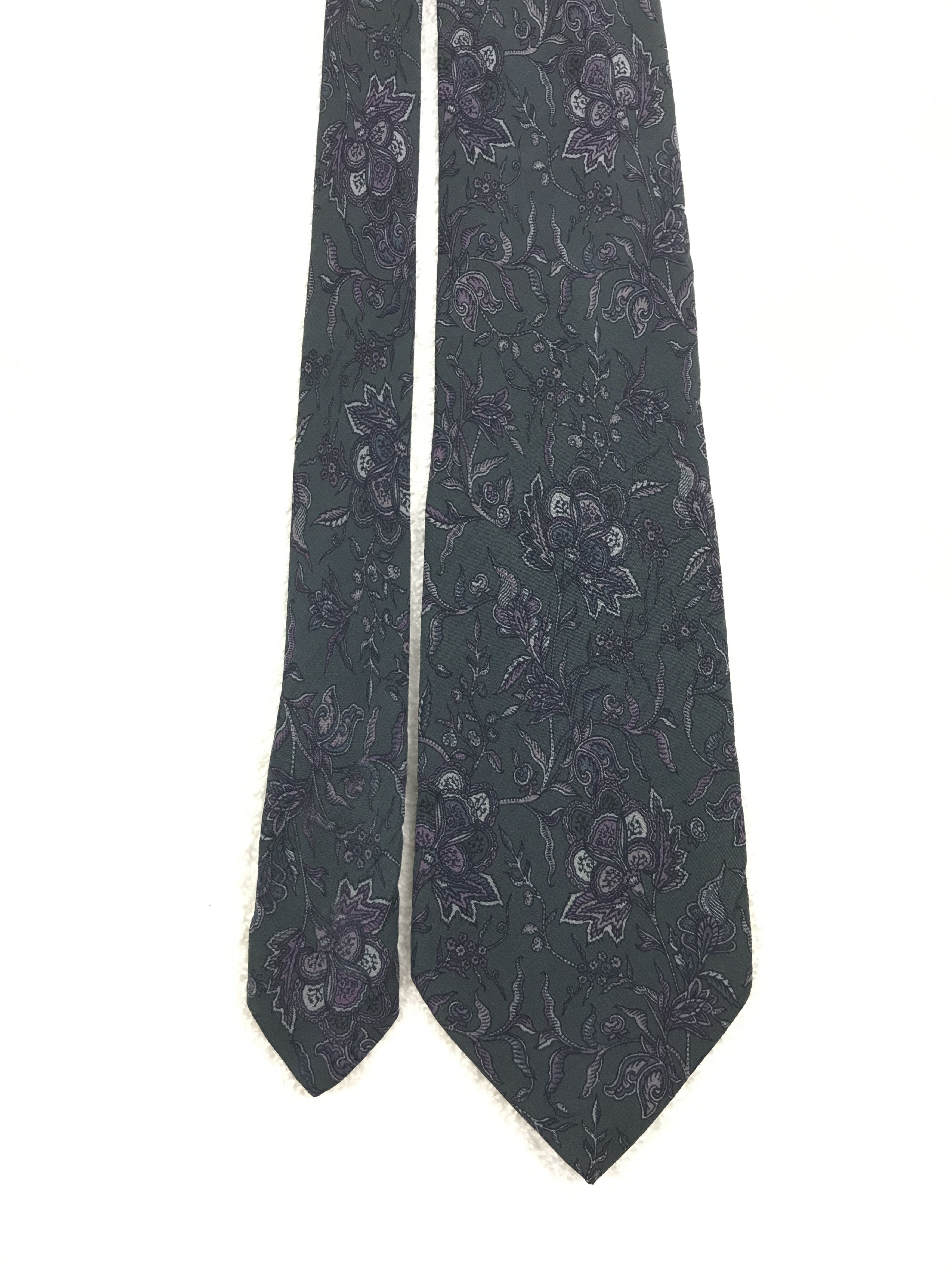 Mario Valentino × Vintage Vintage Mario Valentino Silk Necktie Size ONE SIZE - 3 Thumbnail