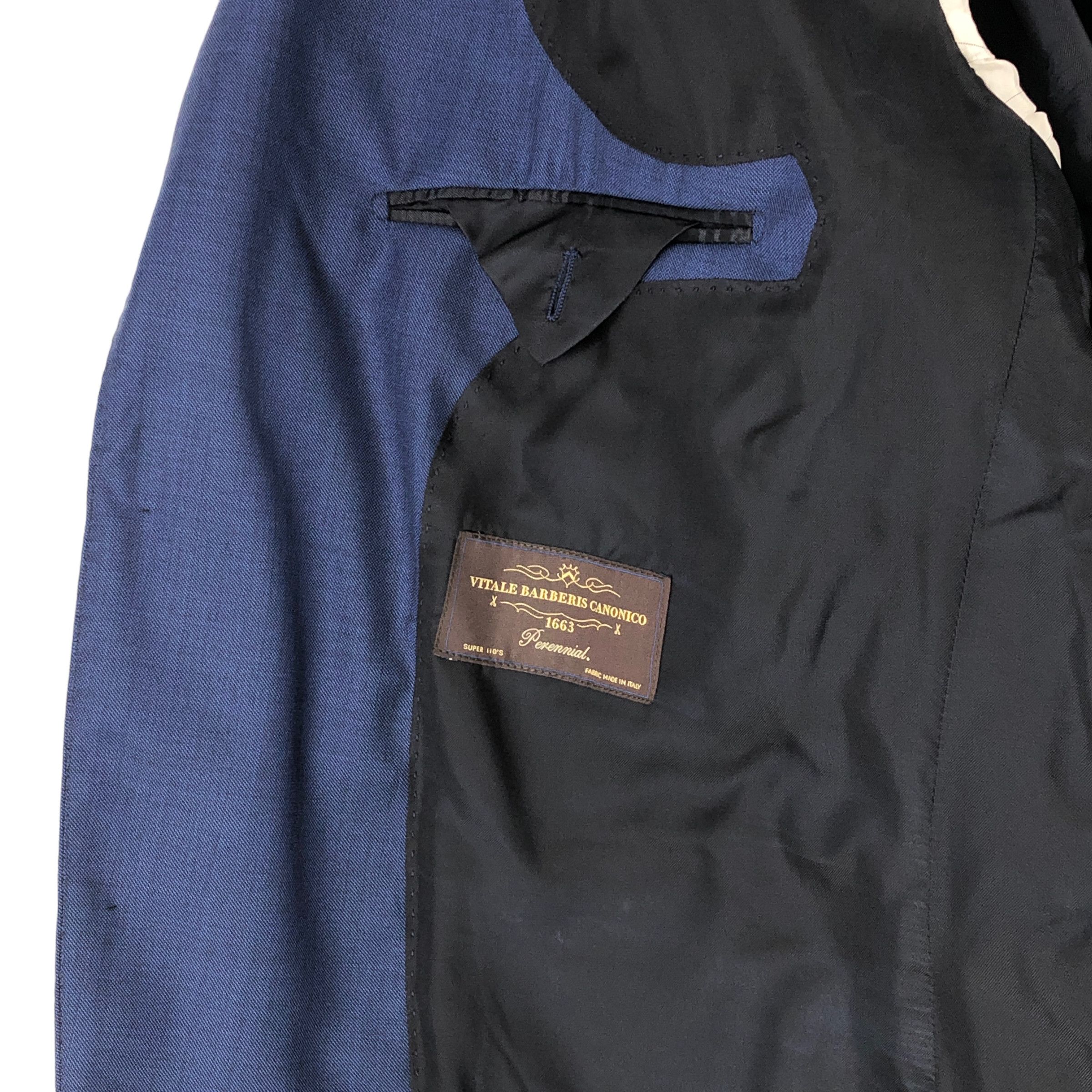 Suitsupply Lazio Pure Wool Blazer Size 4XL (EU:30; UK:50; US:50S) Size 50S - 8 Thumbnail