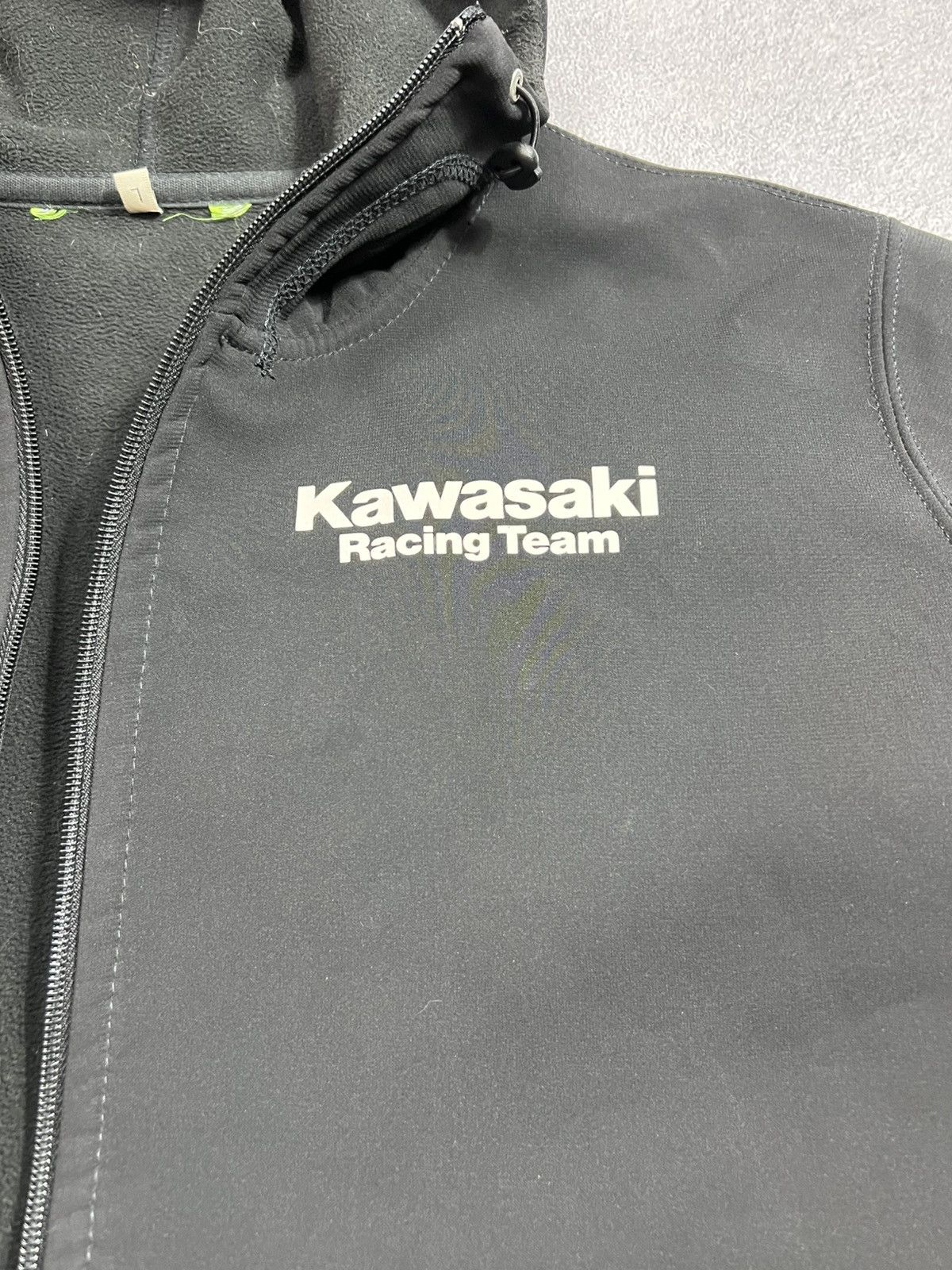 Other Vintage 90's Kawasaki Racing Team Logo Zip Up Jacket Size US M / EU 48-50 / 2 - 9 Thumbnail