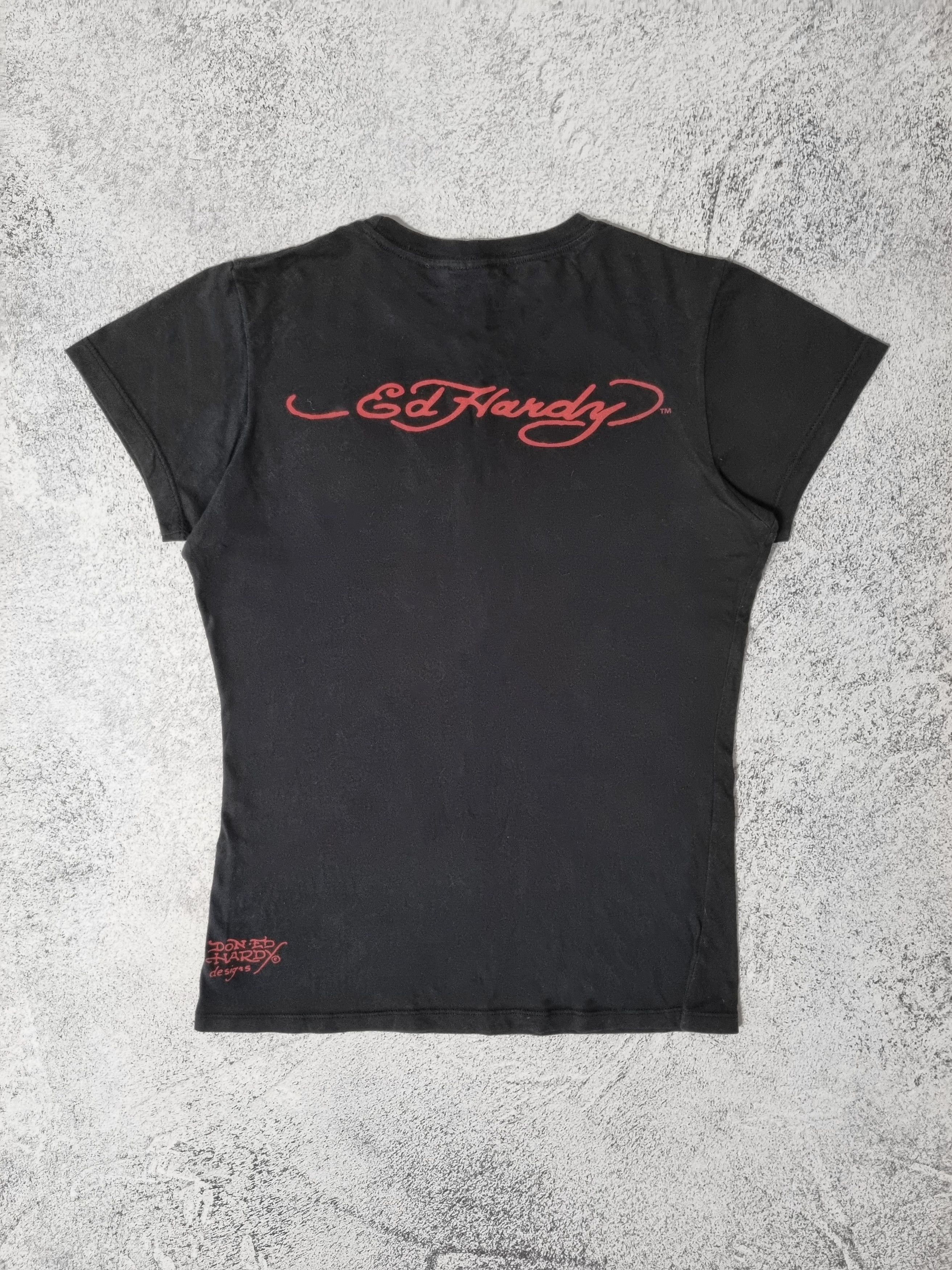 Ed Hardy Vintage Ed Hardy Big Logo Tiger T-Shirt Size M / US 6-8 / IT 42-44 - 6 Thumbnail