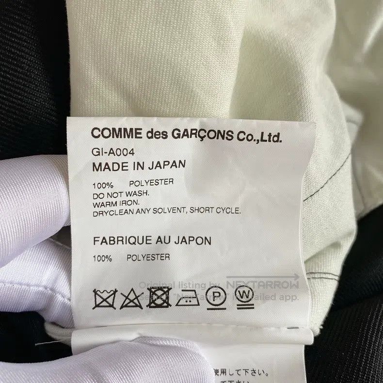 Comme des Garcons Comme Des Garcons Black strap dress - Size XS Size XS / US 0-2 / IT 36-38 - 6 Thumbnail