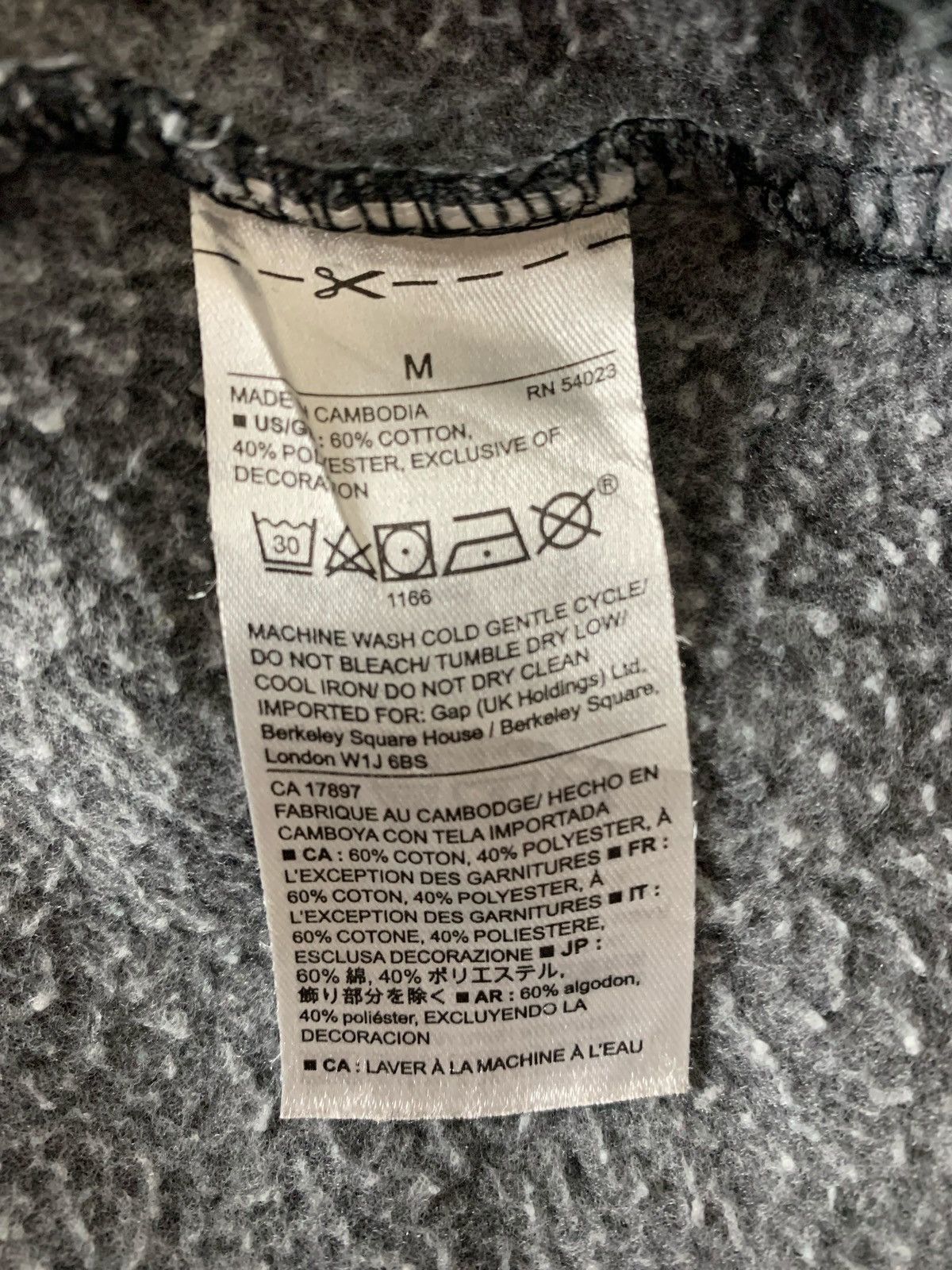 Gap Gap Clothing AmericanBrand StreetWear JapaneseBrand Hoodie Size US M / EU 48-50 / 2 - 9 Thumbnail