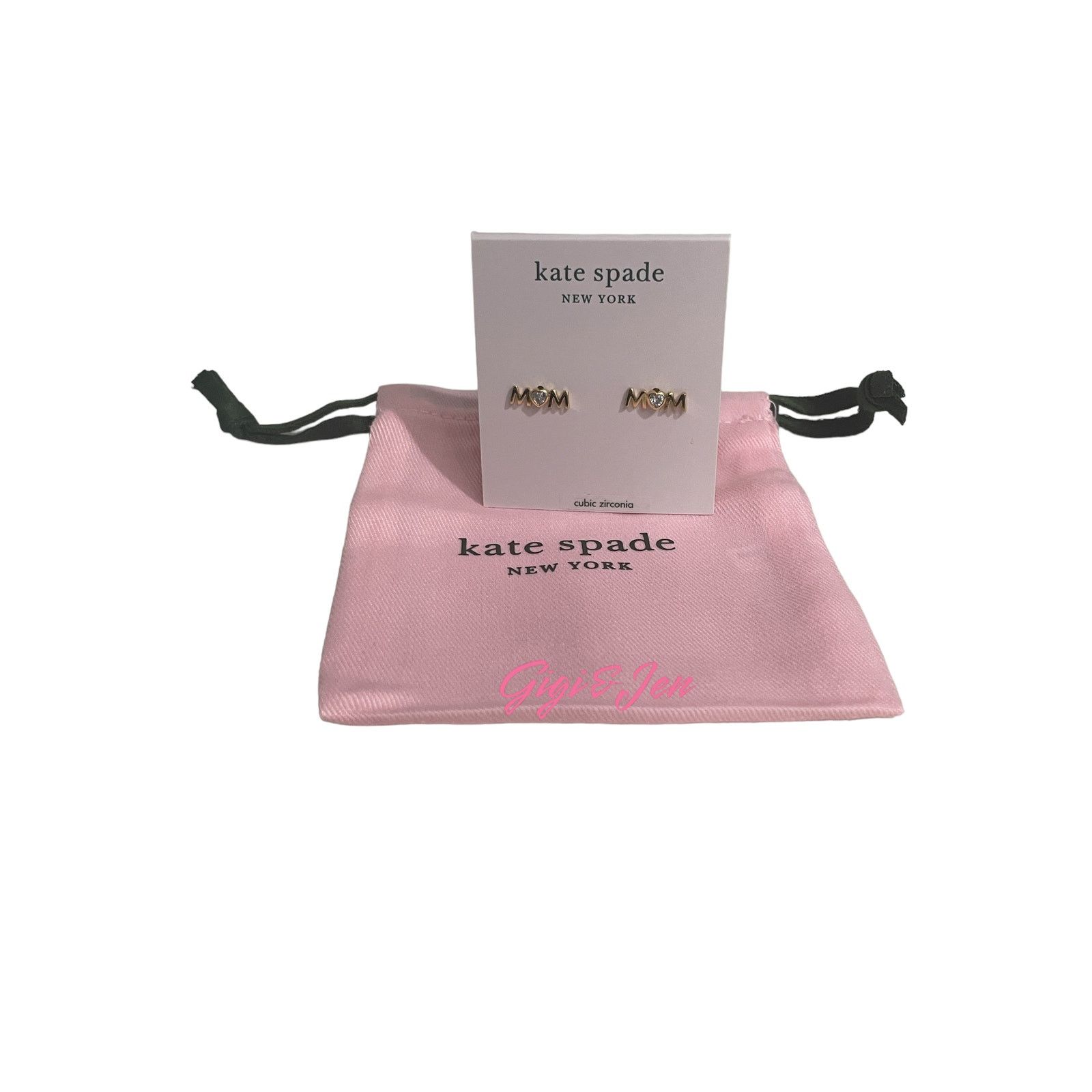 Kate Spade Kate Spade MOM earrings gold tone stud New Size ONE SIZE - 4 Thumbnail