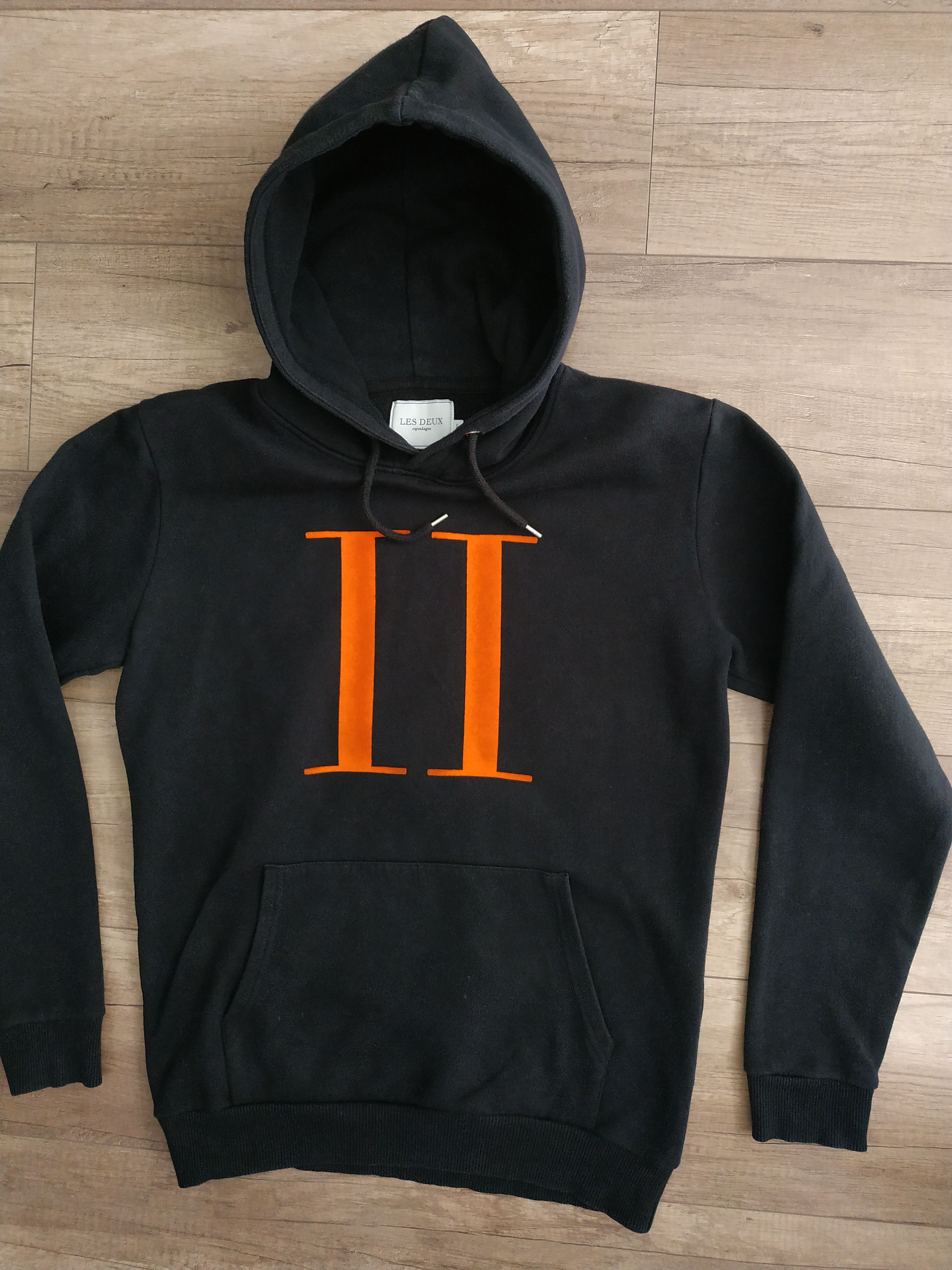 Les Deux Les Deux Front Plush Logo Men's Hoodie, s. SMALL Size US S / EU 44-46 / 1 - 3 Thumbnail