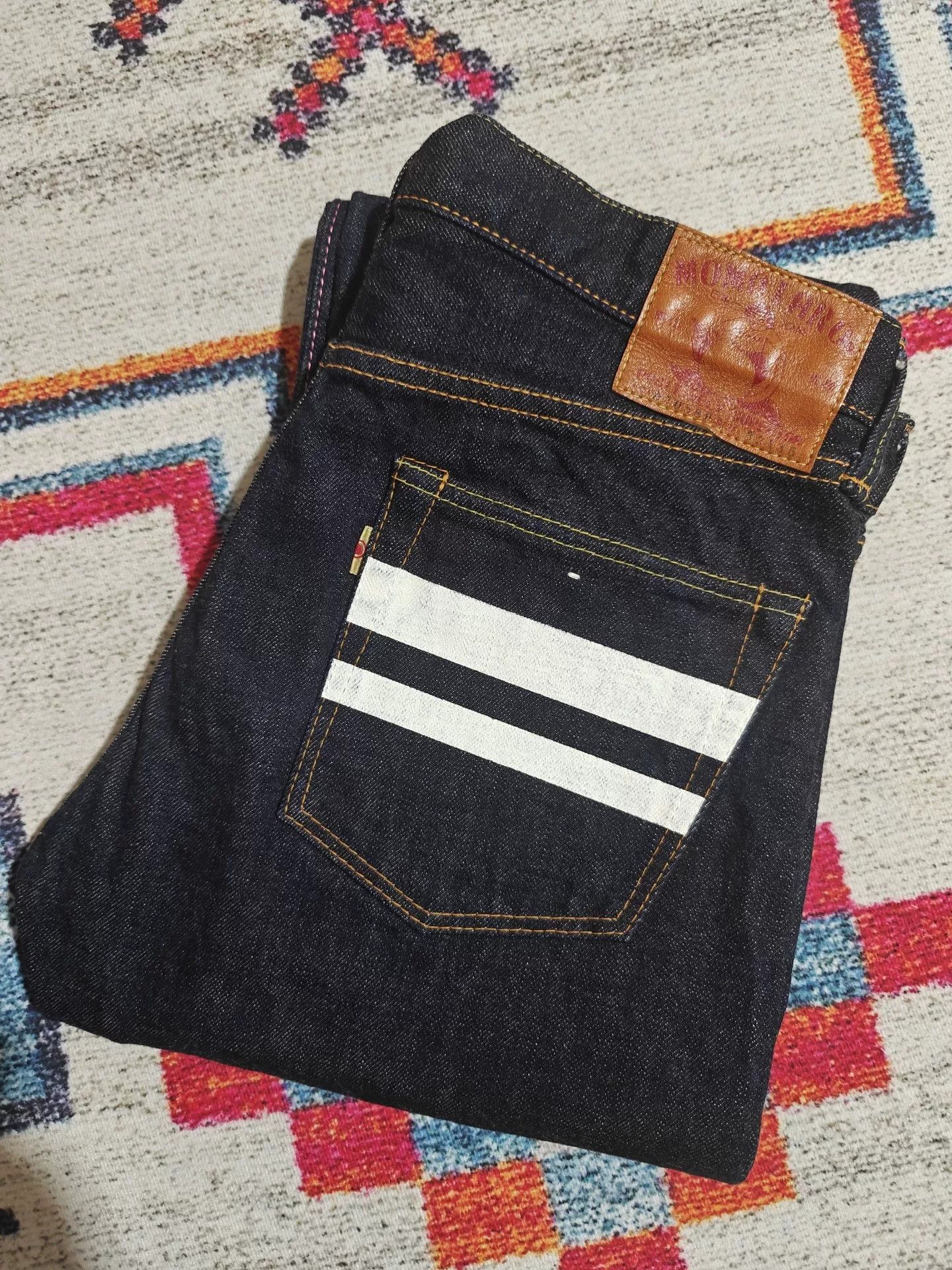 Momotaro Jeans Momotaro 0705SP 15.7oz Slim Straight Jeans Size US 32 / EU 48 - 1 Thumbnail