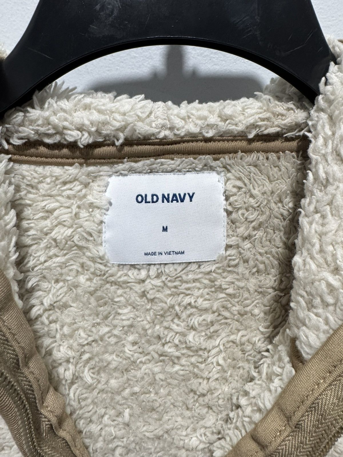 Old Navy Old Navy Quarter Zip Sherpa Fleece Hoodie Size: Medium Size US M / EU 48-50 / 2 - 4 Thumbnail