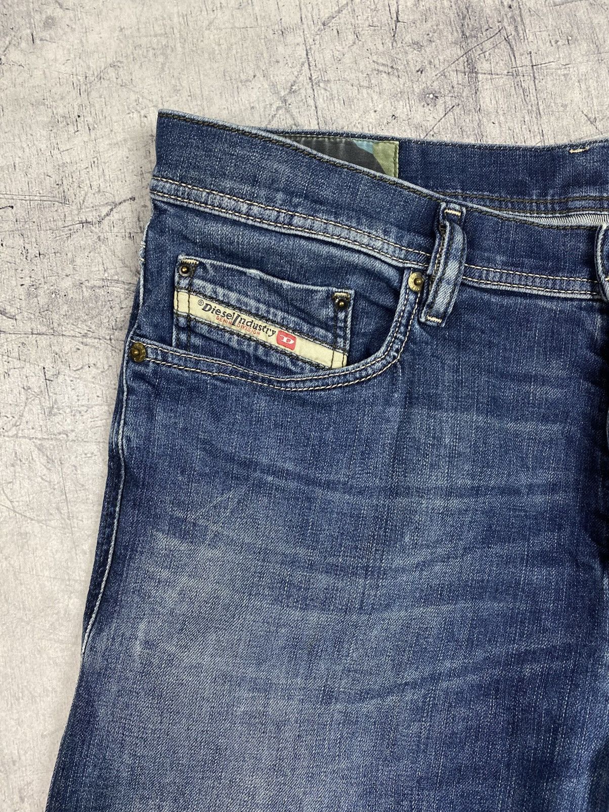 Diesel Diesel Tepphar Denim Jeans Mid Blue Size 34 Size US 34 / EU 50 - 12 Thumbnail