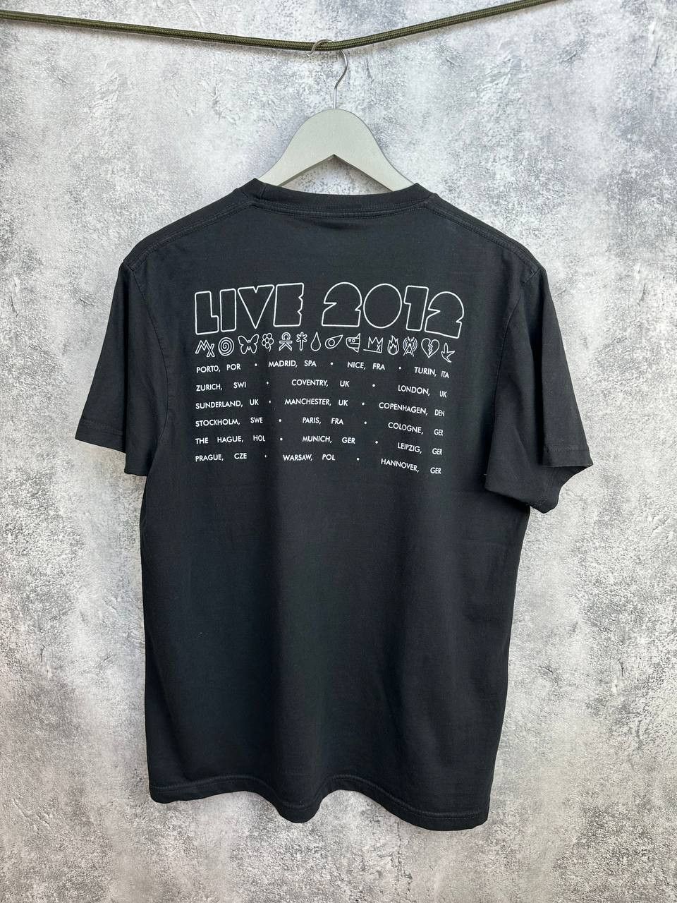 Tultex Coldplay Live 2012 Tour Band T-Shirt Tultex Vintage Rock Tee Size US M / EU 48-50 / 2 - 2 Thumbnail