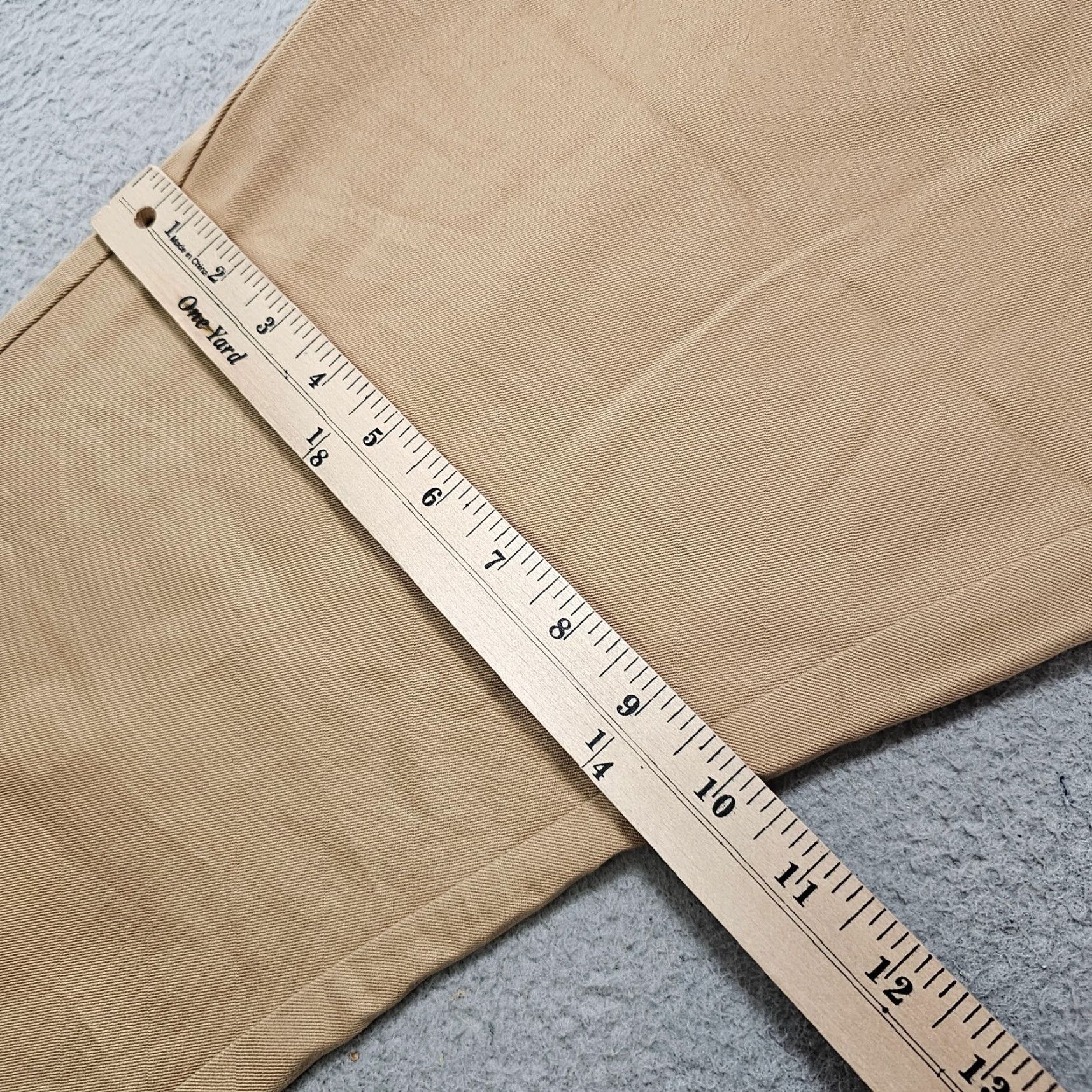 Vintage Hill City Pants Mens Slim Straight Cotton Blend 40x30 Brown 40x32 Tag Everyday Pant Chino Stretch Comfortable Size US 40 / EU 56 - 5 Thumbnail