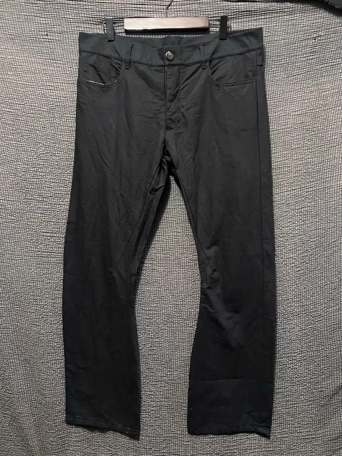 Rick Owens Rick Owens 12FW mainline curved "scimitar" trousers. Size US 33 - 1 Thumbnail