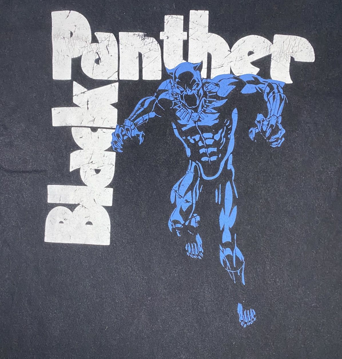 Marvel Comics Marvel Comics Black Panther Black Graphic Tee T-shirt Size M Size US M / EU 48-50 / 2 - 2 Thumbnail