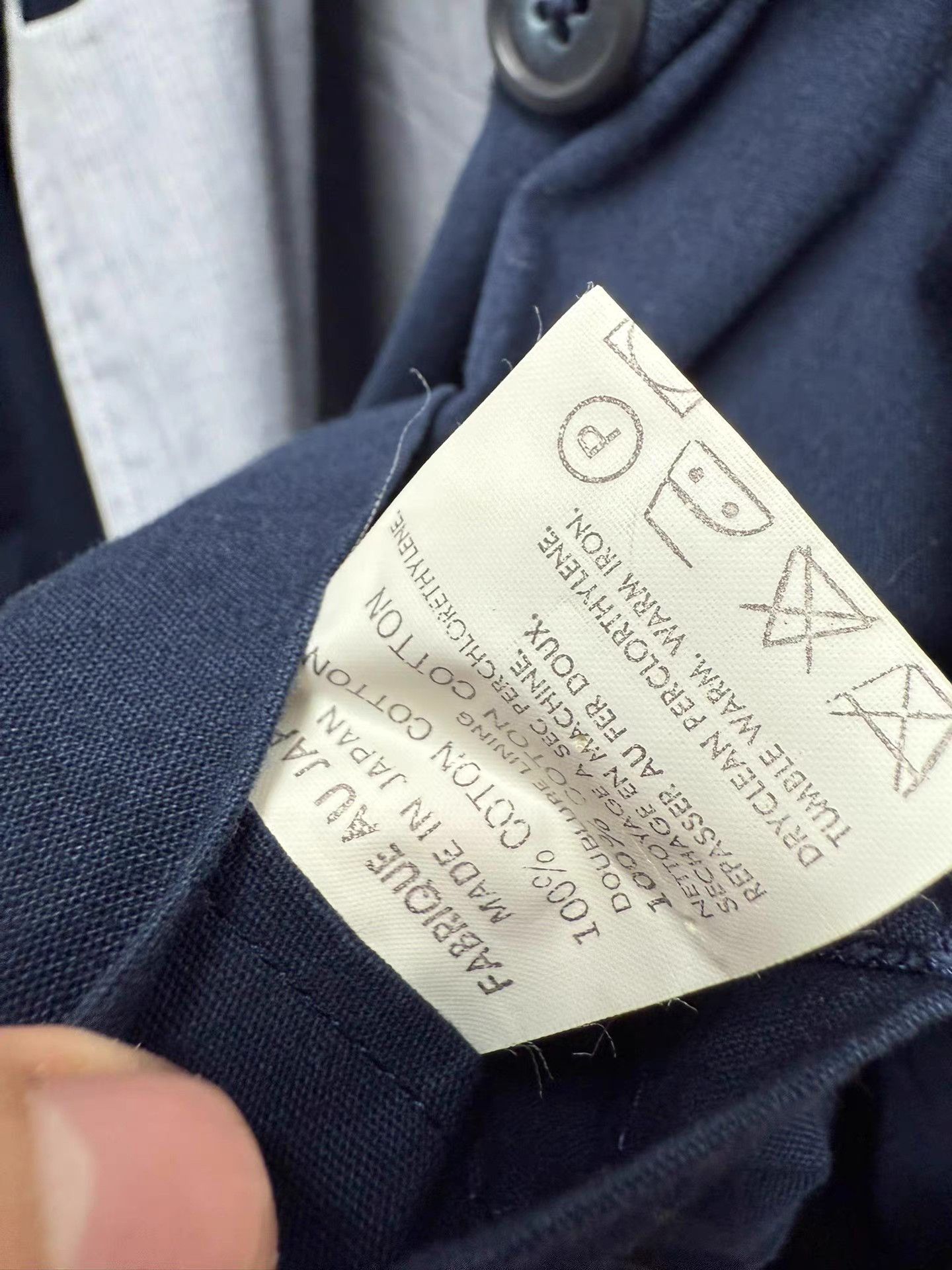 Yohji Yamamoto yohji yamamoto y's for men Striped Reversible Coat K20 Size US XL / EU 56 / 4 - 9 Thumbnail