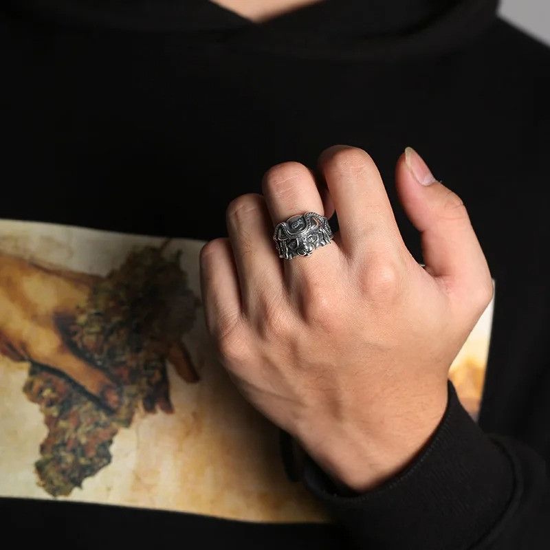 Other Retro Pirate Cat Ring Size ONE SIZE - 4 Thumbnail