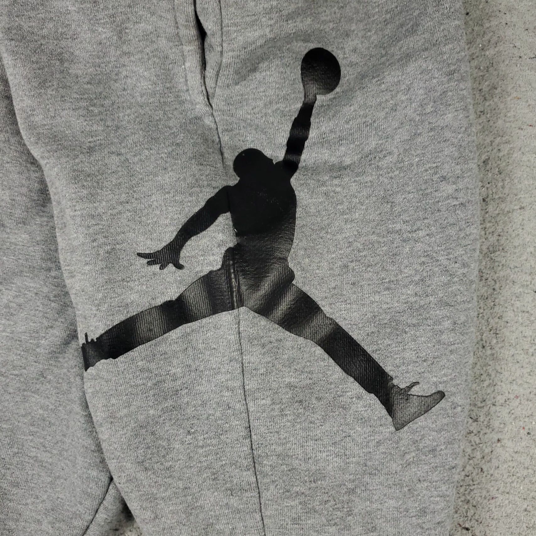 Jordan Brand Jordan Shorts Mens Small Gray Jumpman Running Training Sweat Shorts Size US 29 - 4 Thumbnail