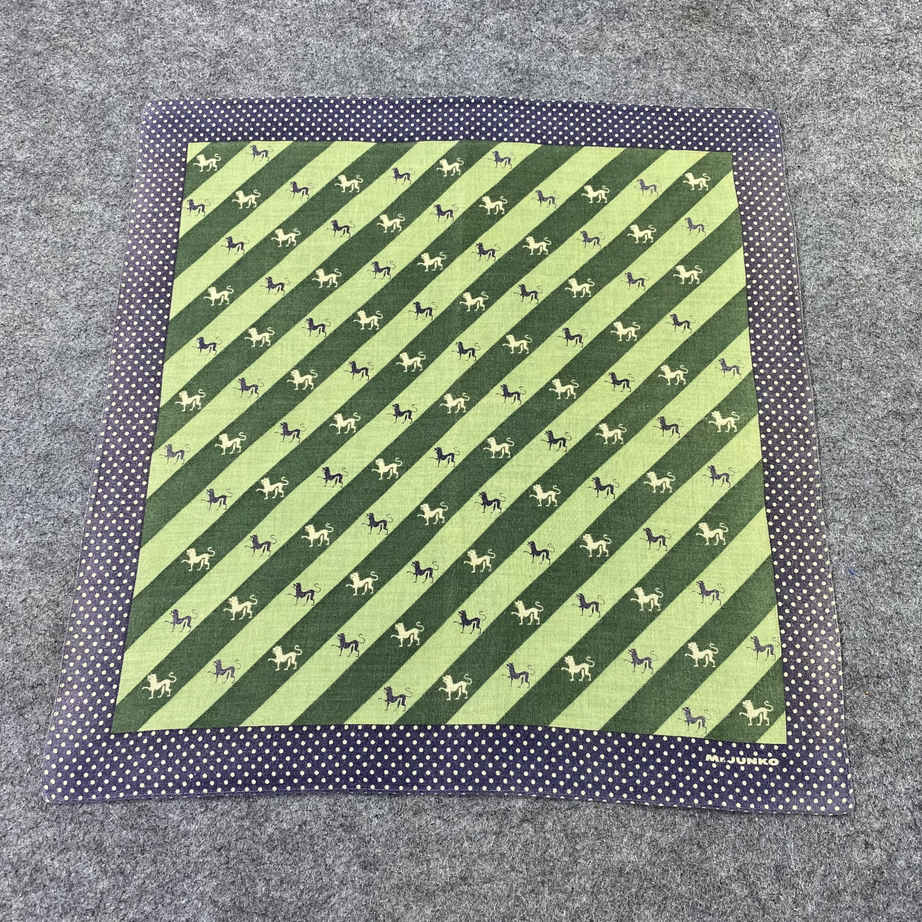 Japanese Brand Mr. Junko Handkerchief / Bandana / Neckerchief-B1505 Size ONE SIZE - 3 Thumbnail