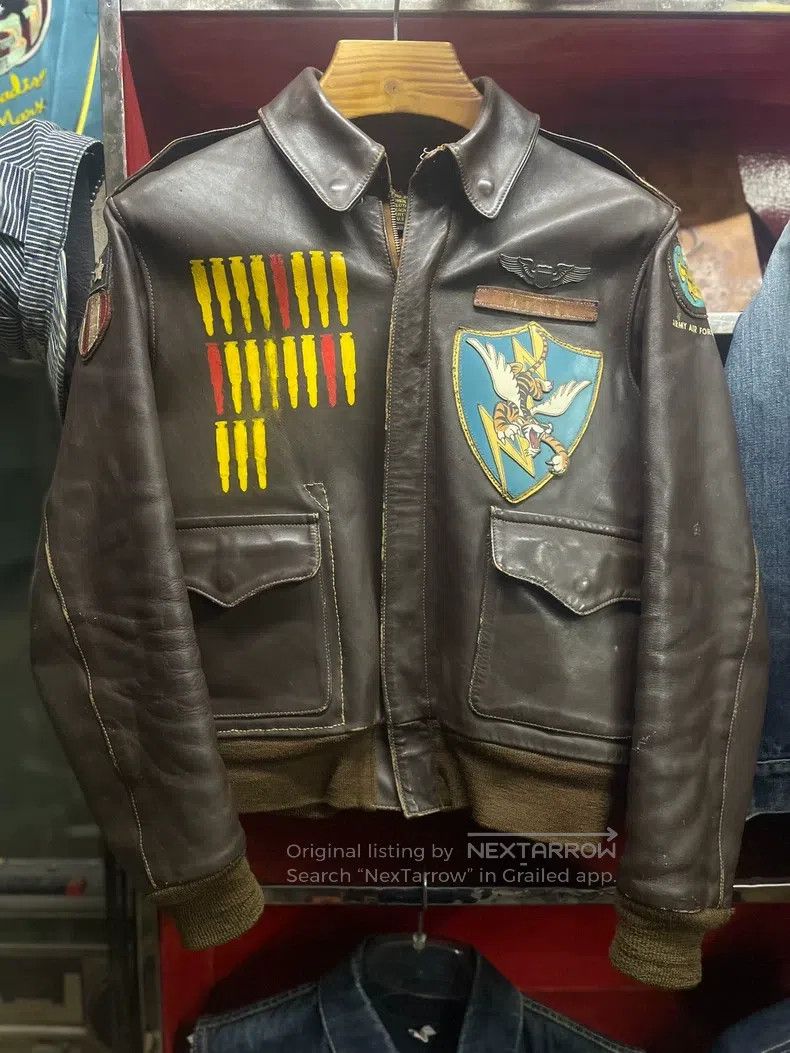 The Real McCoy's The Real McCoys Horseskin flight jacket Size US M / EU 48-50 / 2 - 1 Thumbnail