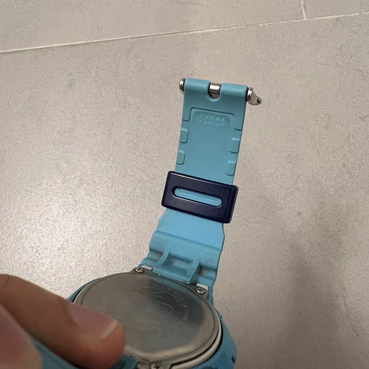 G Shock Rare Casio G Shock DW-6900CB Blue Digital Watch 200M Teal Size ONE SIZE - 6 Thumbnail