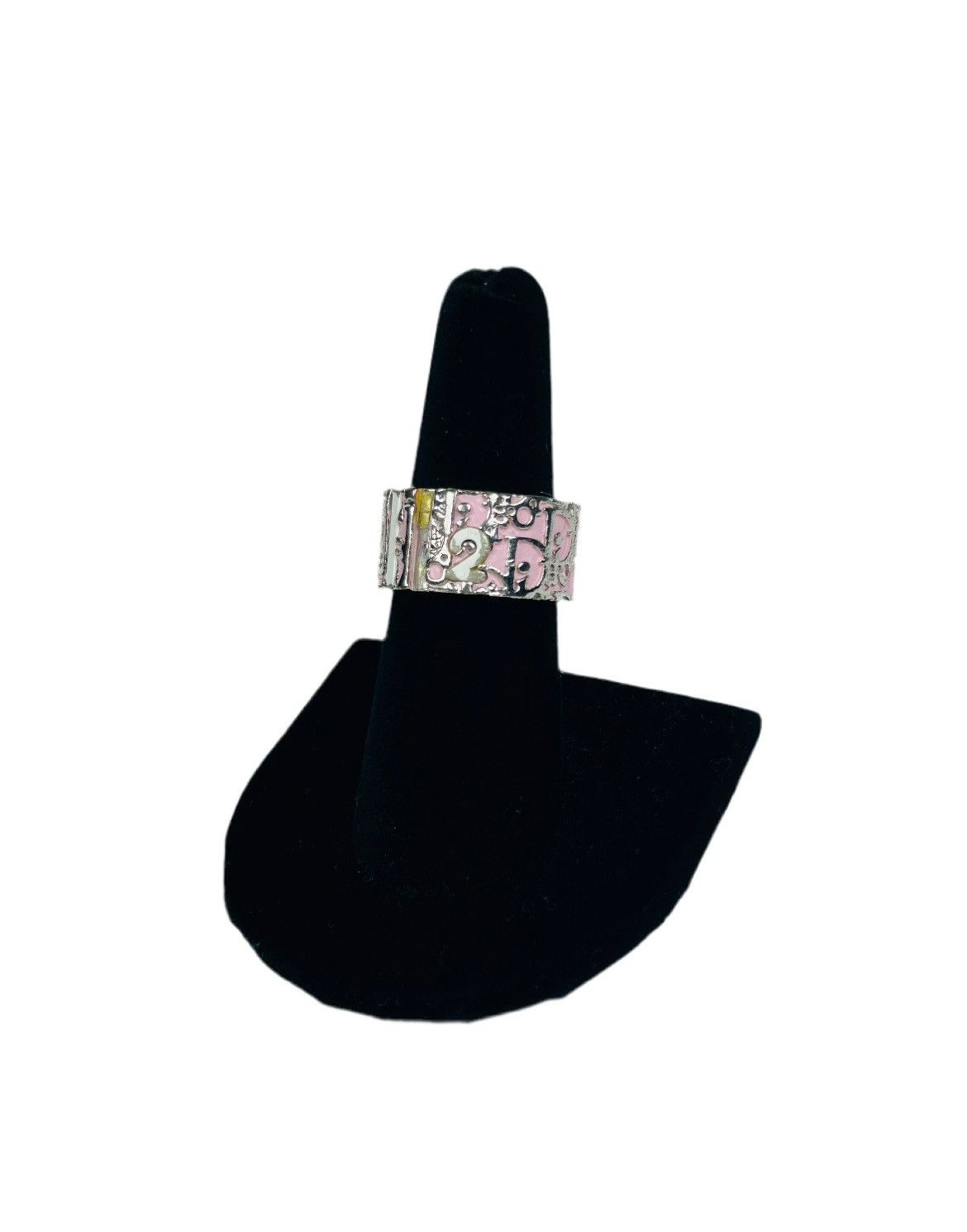 Dior Dior Pink Trotter 2 Ring Size 7 Size ONE SIZE - 1 Thumbnail