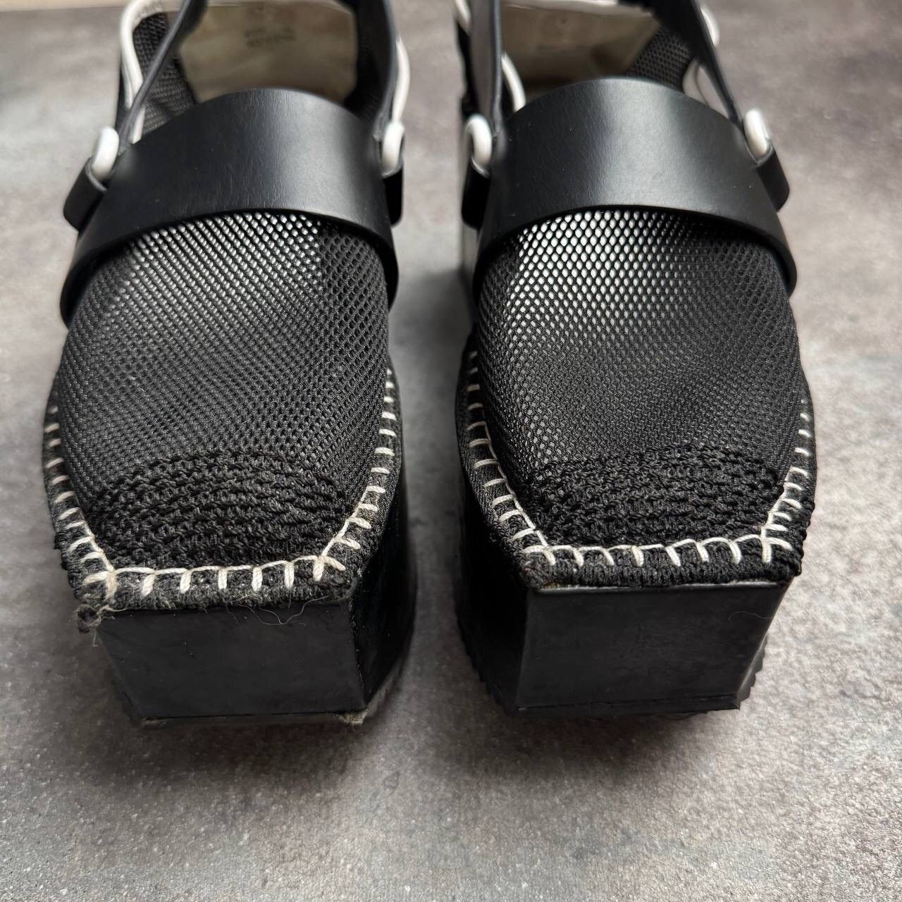Yohji Yamamoto Y-3 Yohji Yamamoto x Adidas S/S14 Mesh Platform Shoes Size US 8 / IT 38 - 12 Thumbnail