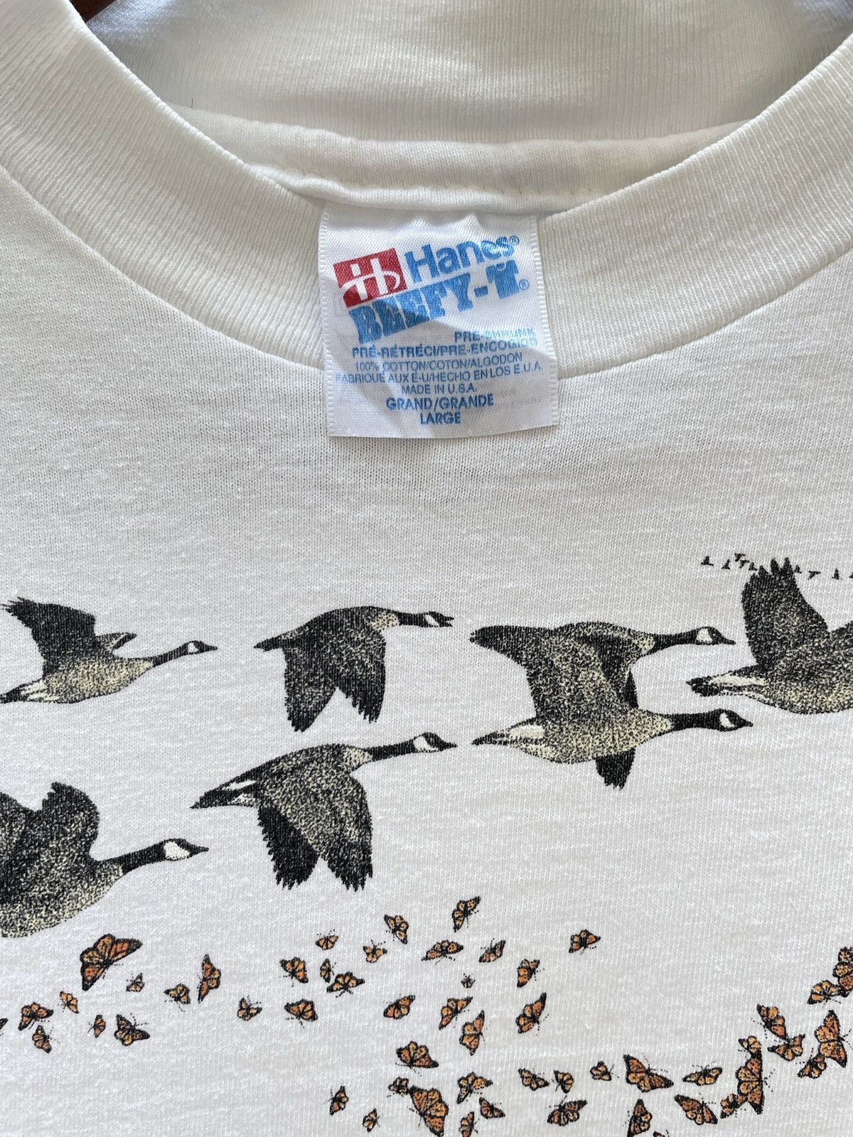 Hanes × Vintage Vintage 90s Liberty Graphics 1994 Diana Dee Tyler T Shirt Size US L / EU 52-54 / 3 - 7 Thumbnail