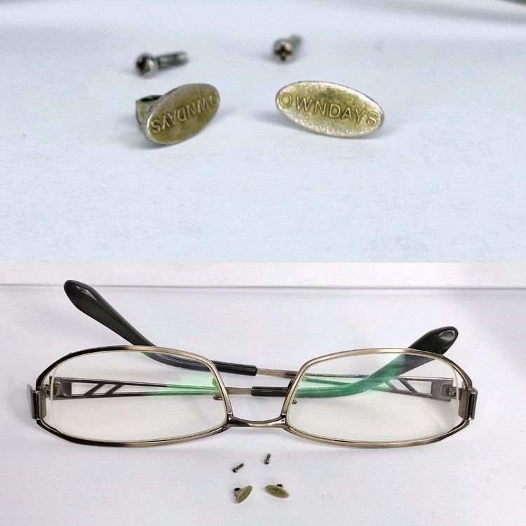 Other OWNDAYS Silver Metal 2-Point Nylon Wire Hybrid Glasses Slim Size ONE SIZE - 7 Thumbnail